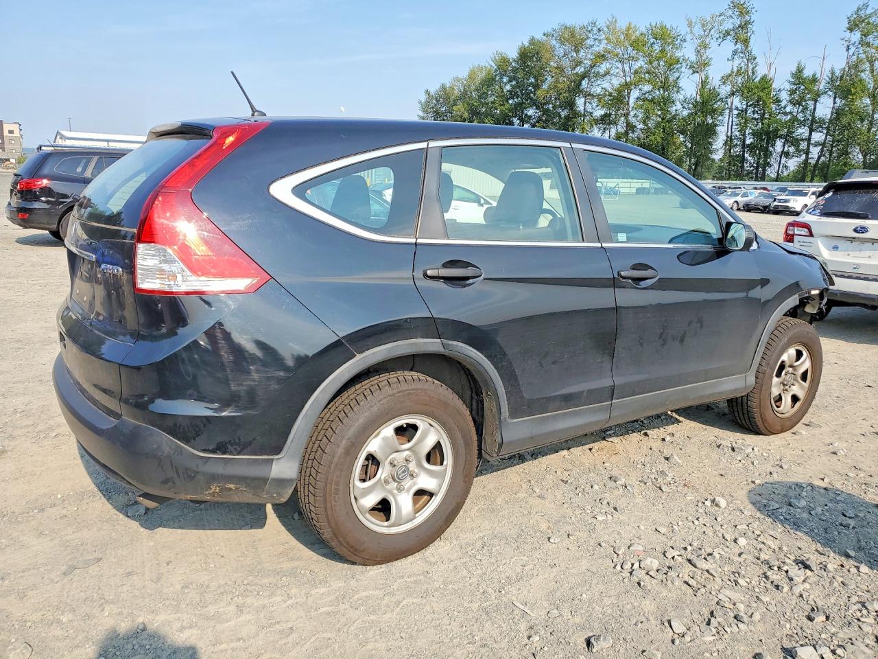 2014 Honda Cr-v Lx Black vin: 5J6RM4H36EL106972
