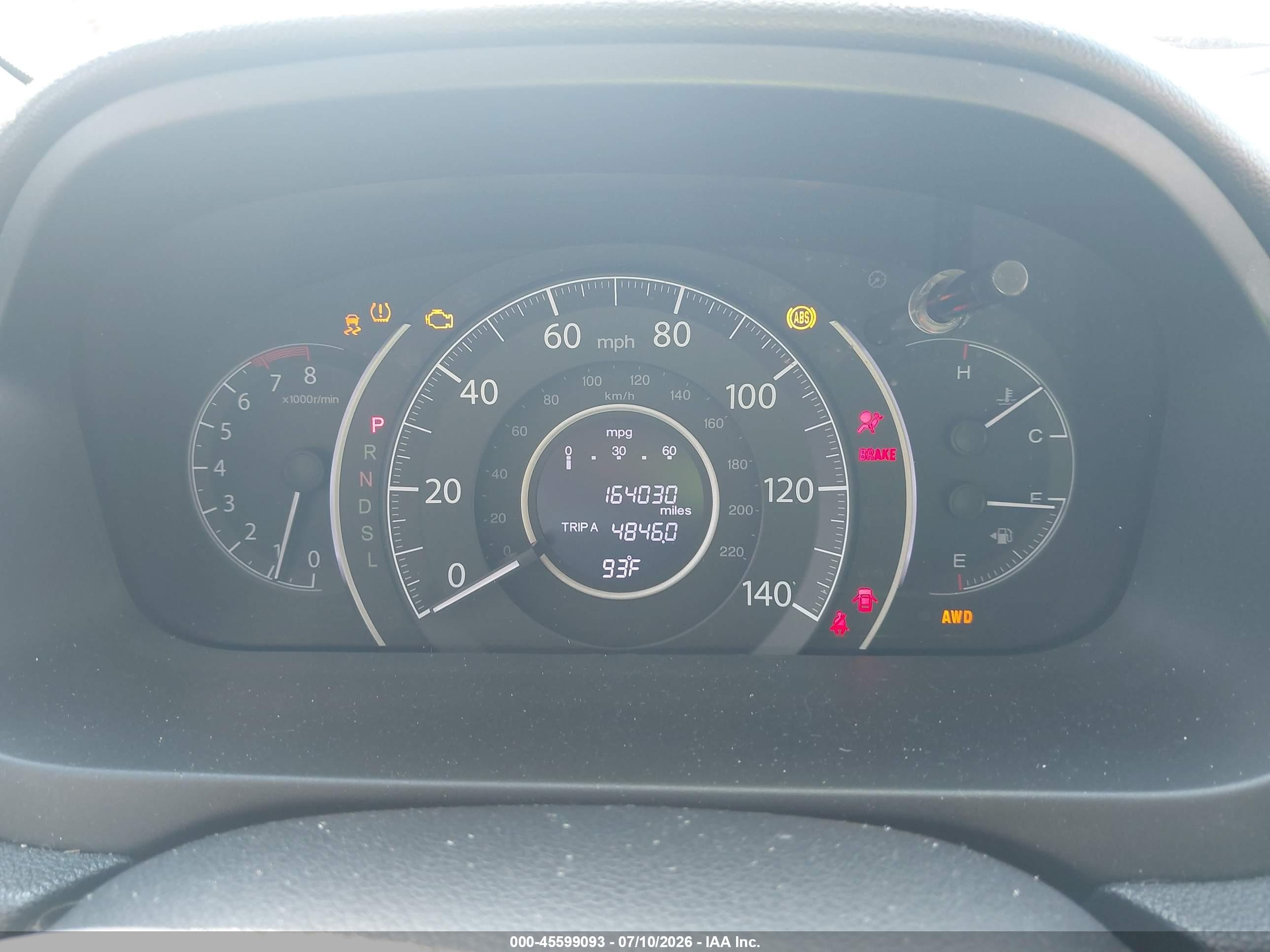 2015 Honda Cr-v Lx Blue vin: 5J6RM4H36FL004606
