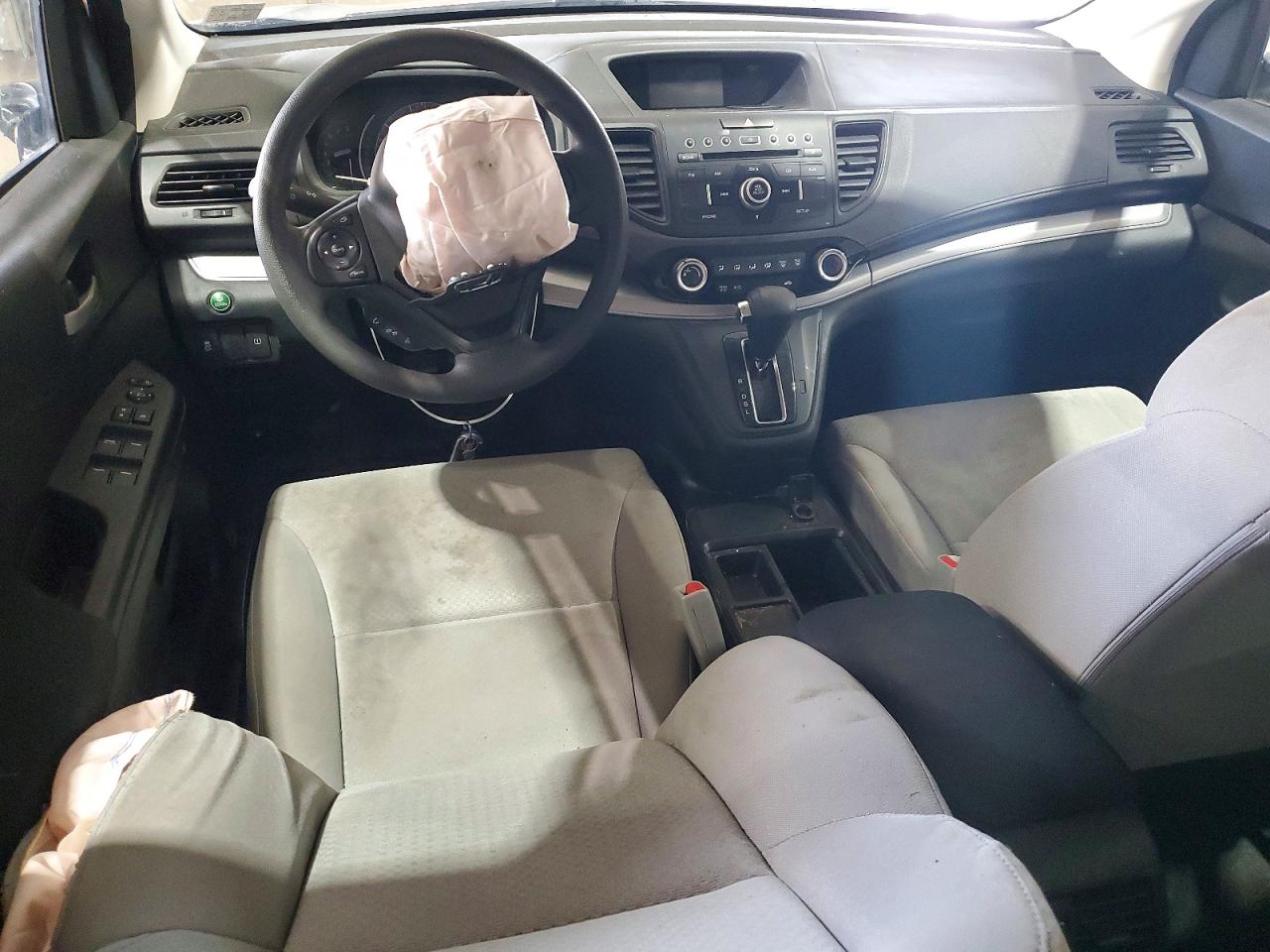 2015 Honda Cr-v Lx Gray vin: 5J6RM4H36FL008168