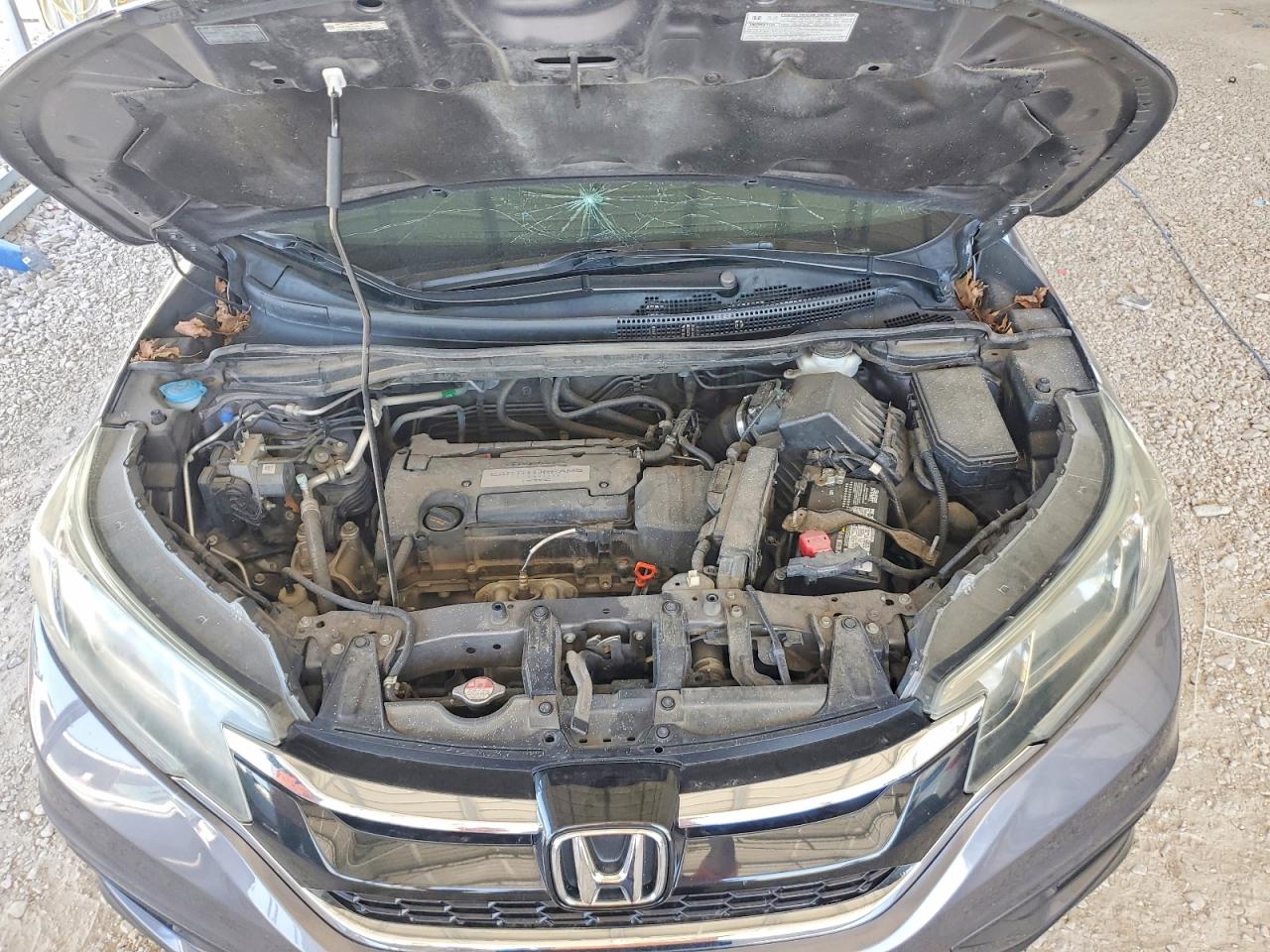 2015 Honda Cr-v Lx Gray vin: 5J6RM4H36FL021390