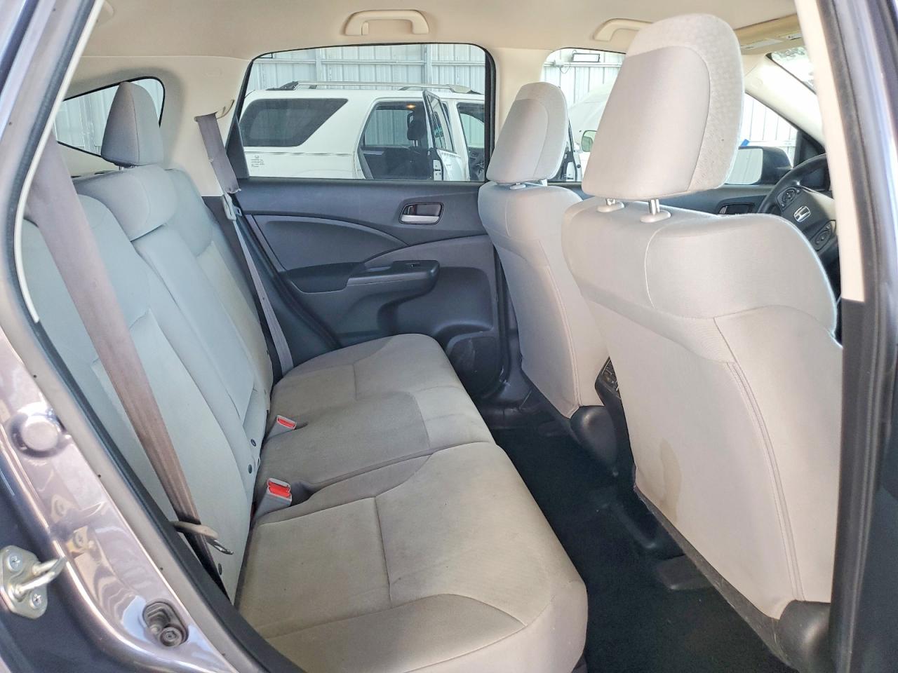 2015 Honda Cr-v Lx Gray vin: 5J6RM4H36FL021390