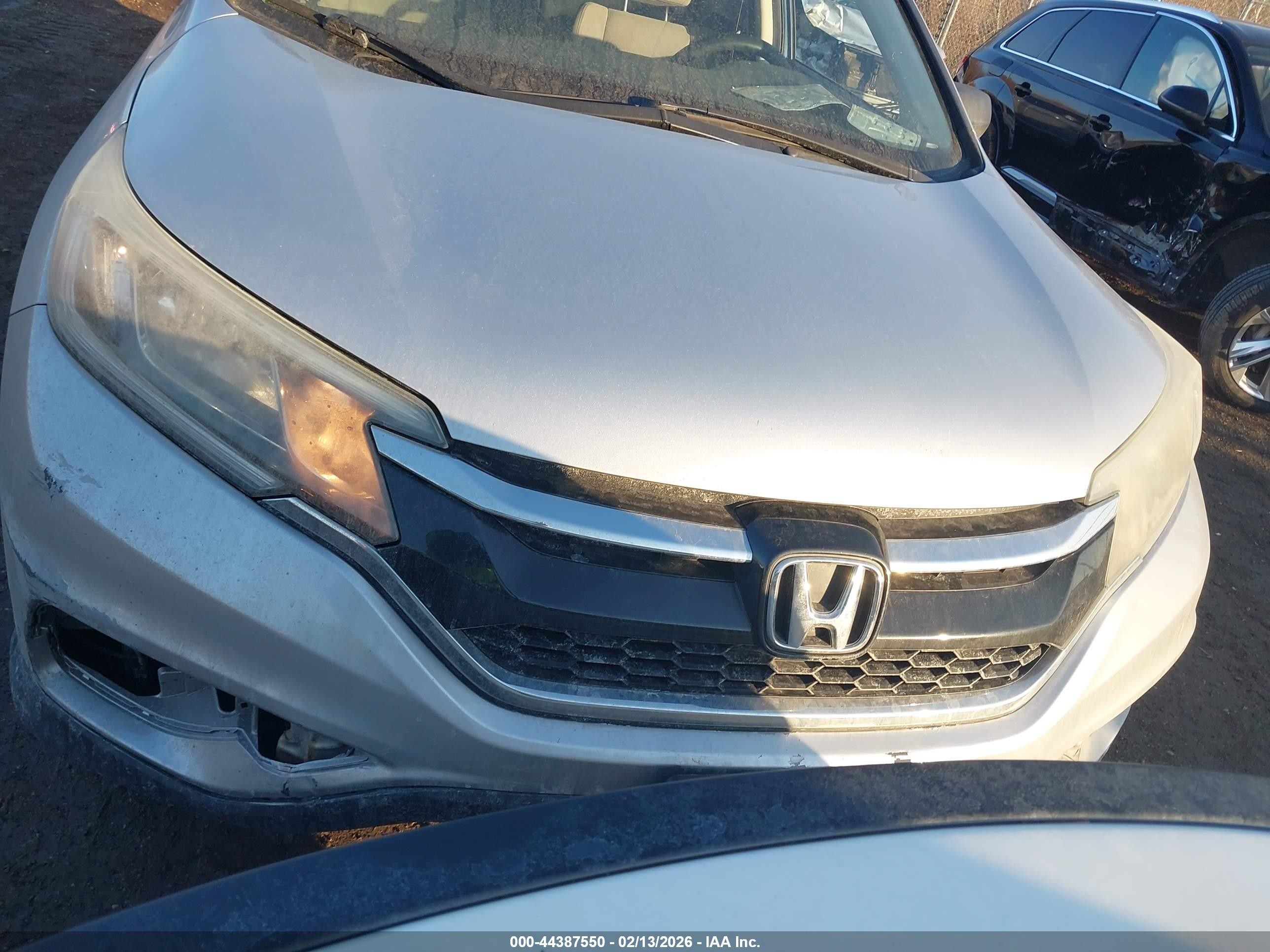 2015 Honda Cr-v Lx Silver vin: 5J6RM4H36FL024676