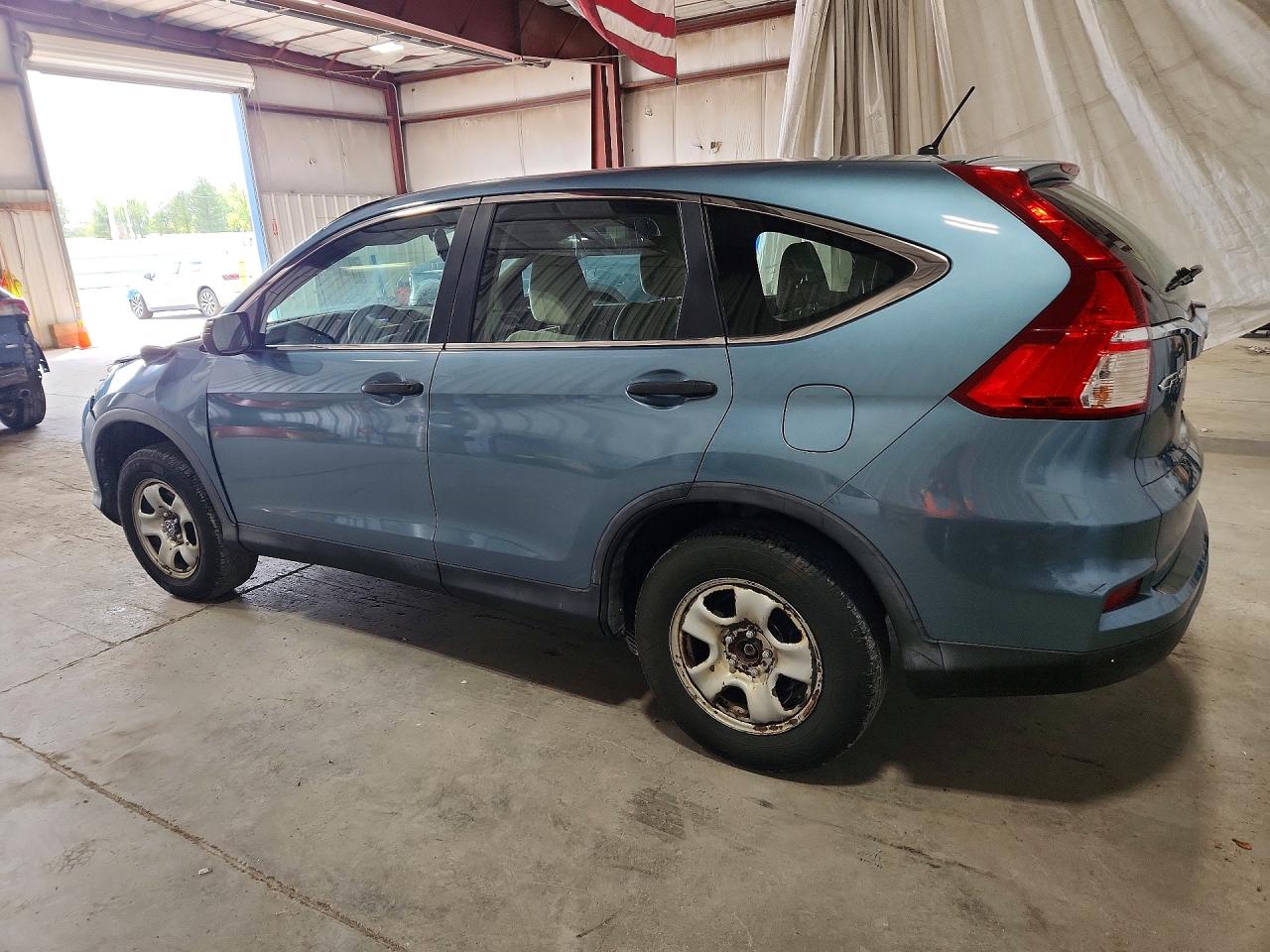 2015 Honda Cr-v Lx Turquoise vin: 5J6RM4H36FL038139