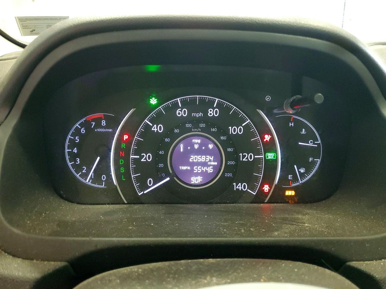 2015 Honda Cr-v Lx White vin: 5J6RM4H36FL057063
