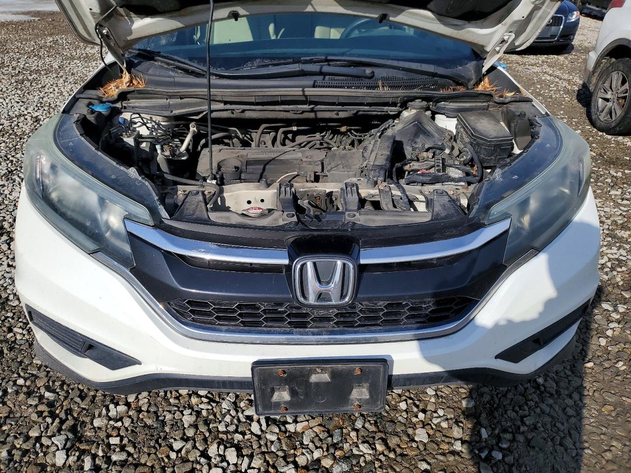 2015 Honda Cr-v Lx Белый vin: 5J6RM4H36FL085333