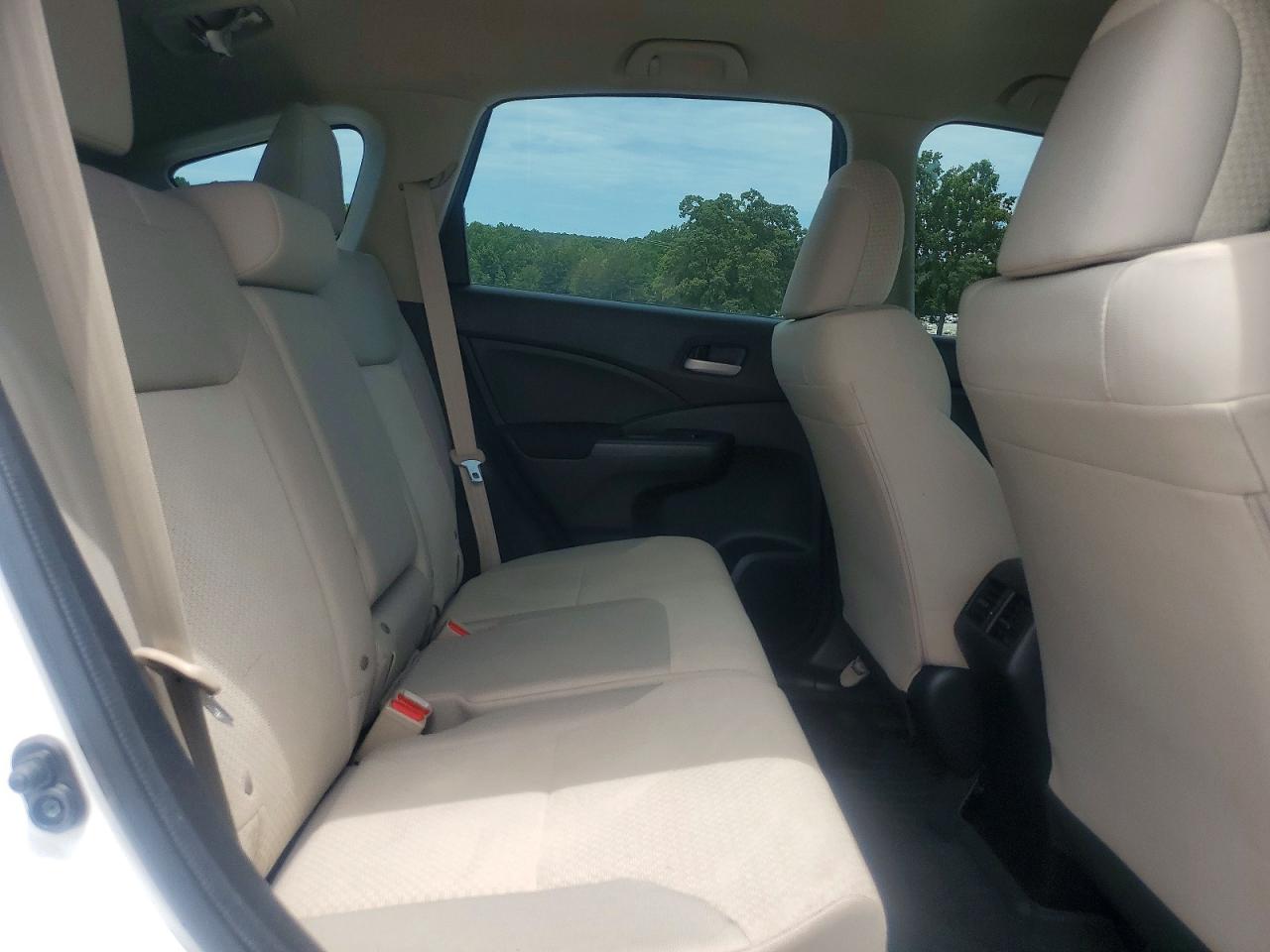 2016 Honda Cr-v Lx White vin: 5J6RM4H36GL105887