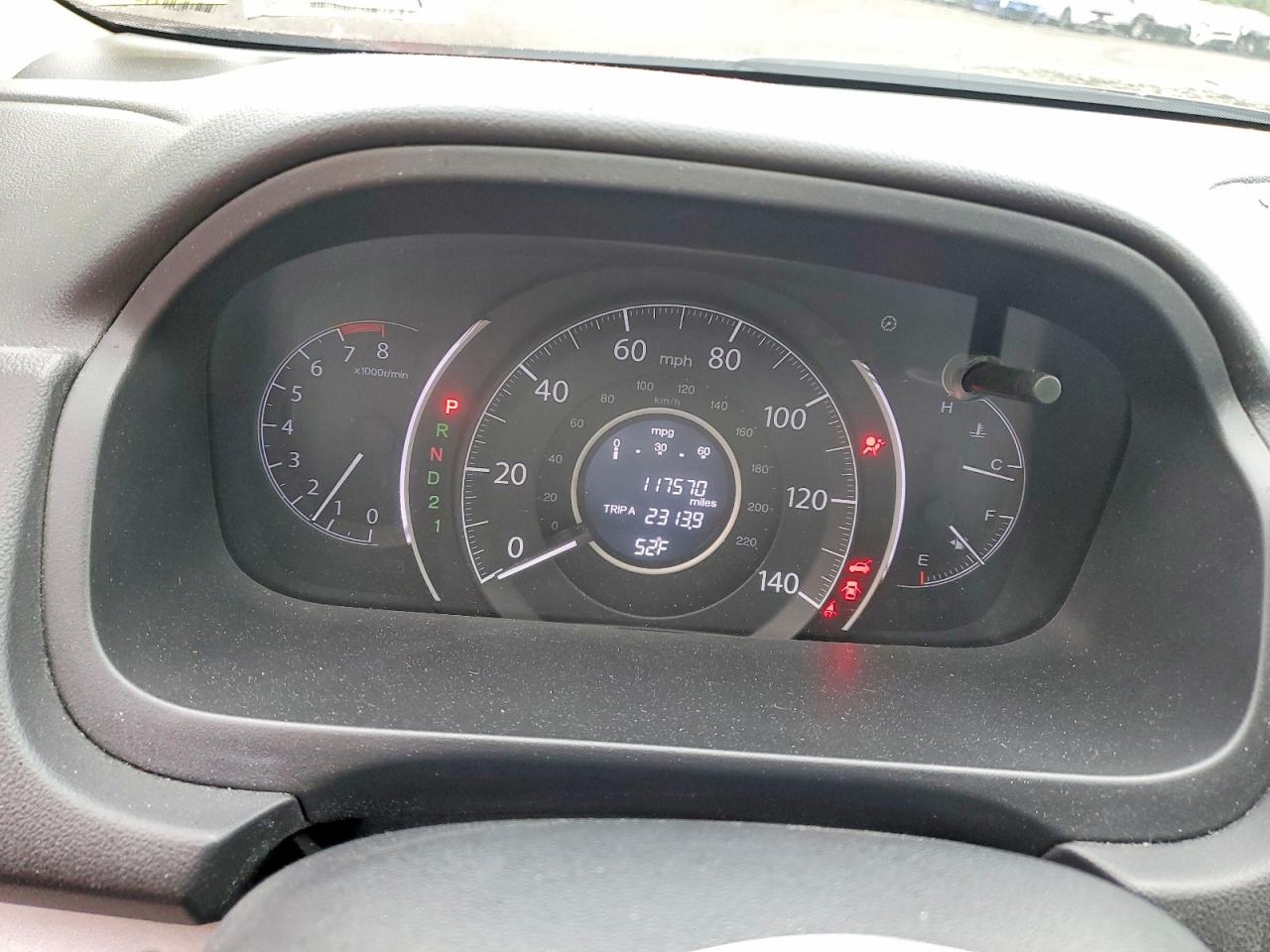 2012 Honda Cr-v Lx Burgundy vin: 5J6RM4H37CL031728