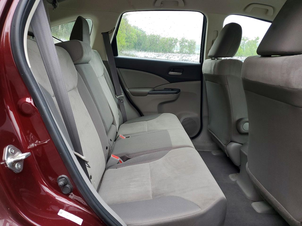 2012 Honda Cr-v Lx Burgundy vin: 5J6RM4H37CL031728