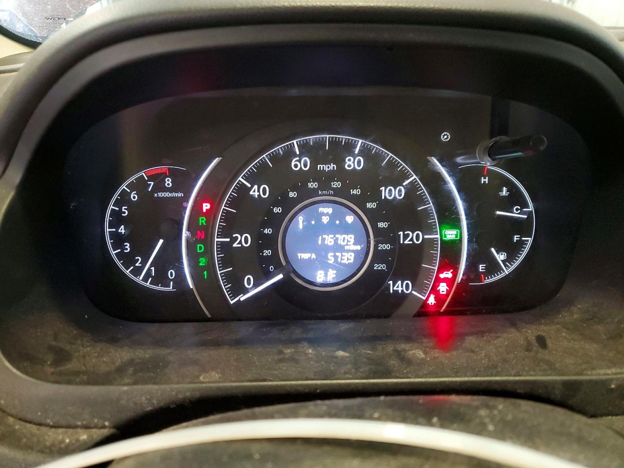 2012 Honda Cr-v Lx Maroon vin: 5J6RM4H37CL033141