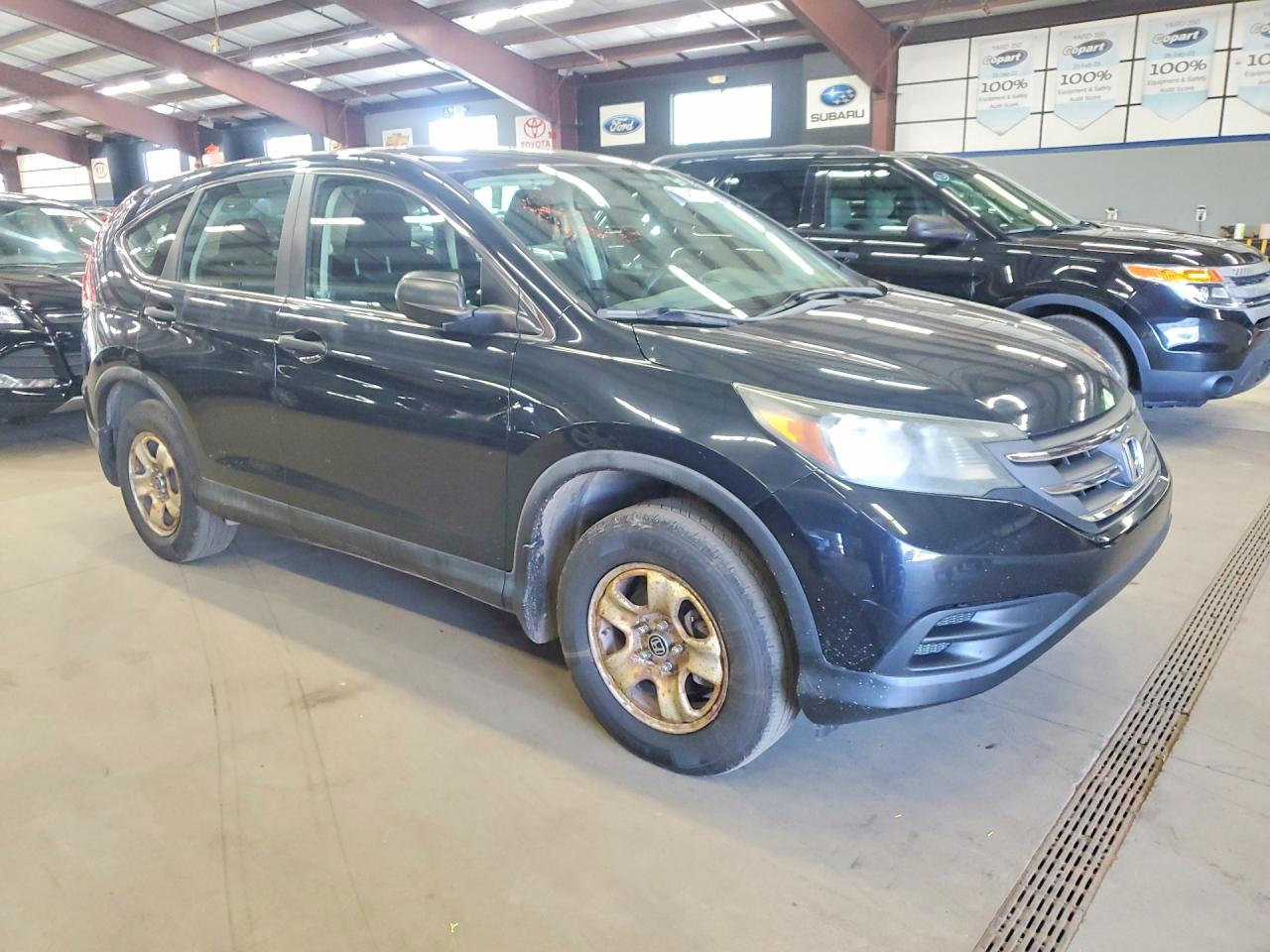 2012 Honda Cr-v Lx Black vin: 5J6RM4H37CL035861