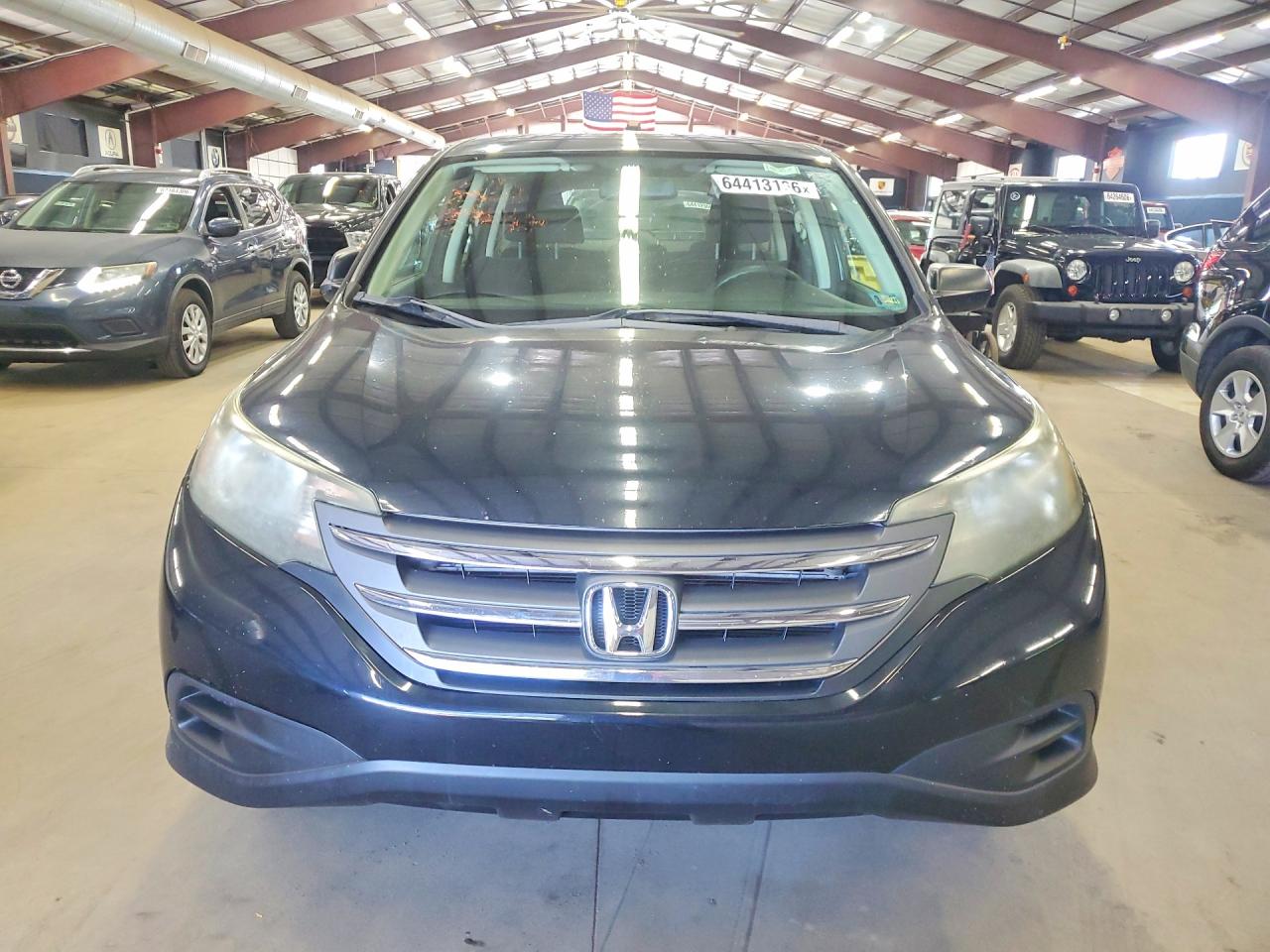 2012 Honda Cr-v Lx Black vin: 5J6RM4H37CL035861