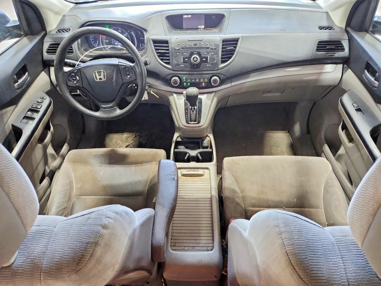 2012 Honda Cr-v Lx Blue vin: 5J6RM4H37CL041045