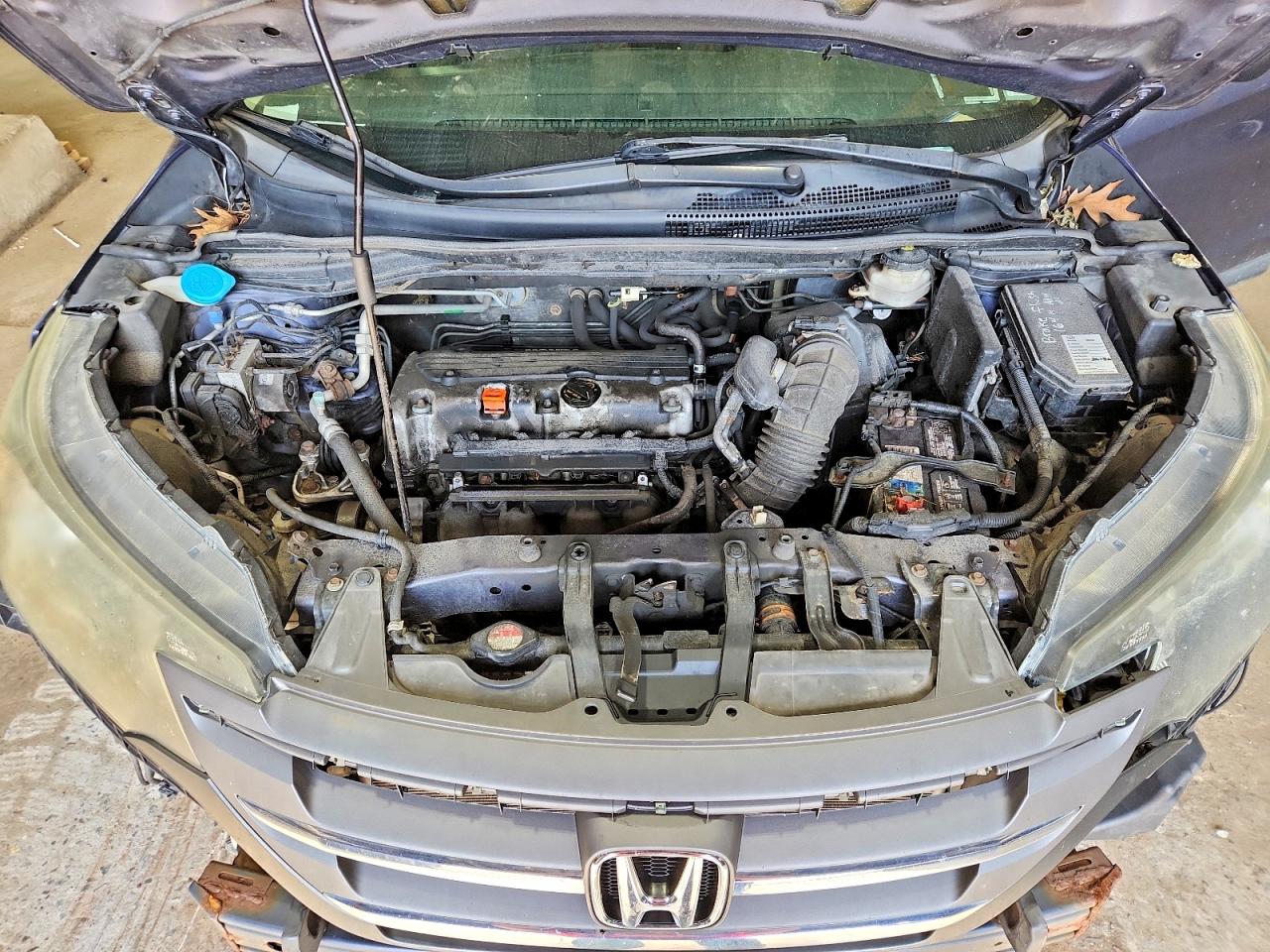 2012 Honda Cr-v Lx Blue vin: 5J6RM4H37CL041045