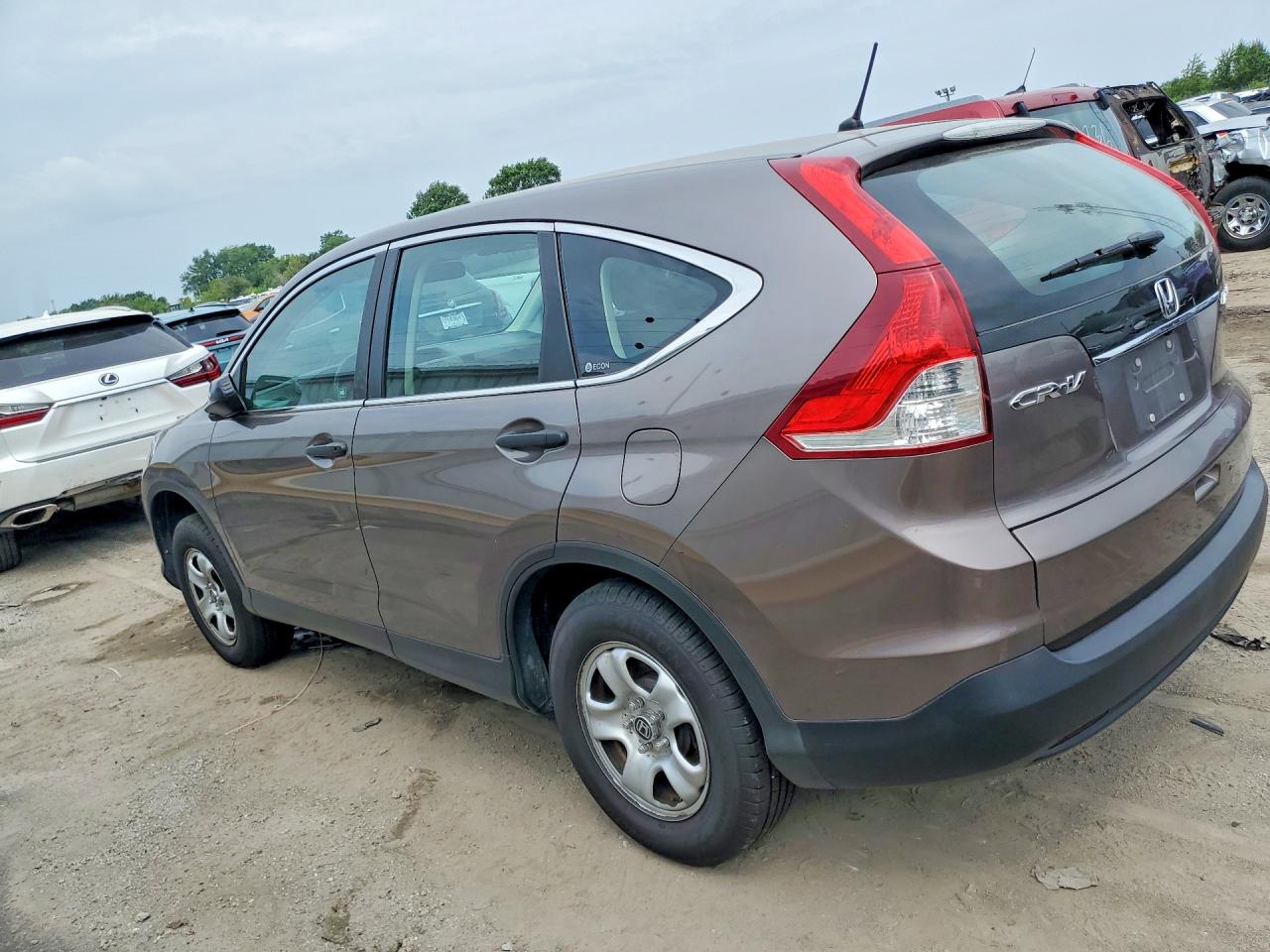 2012 Honda Cr-v Lx Tan vin: 5J6RM4H37CL079942