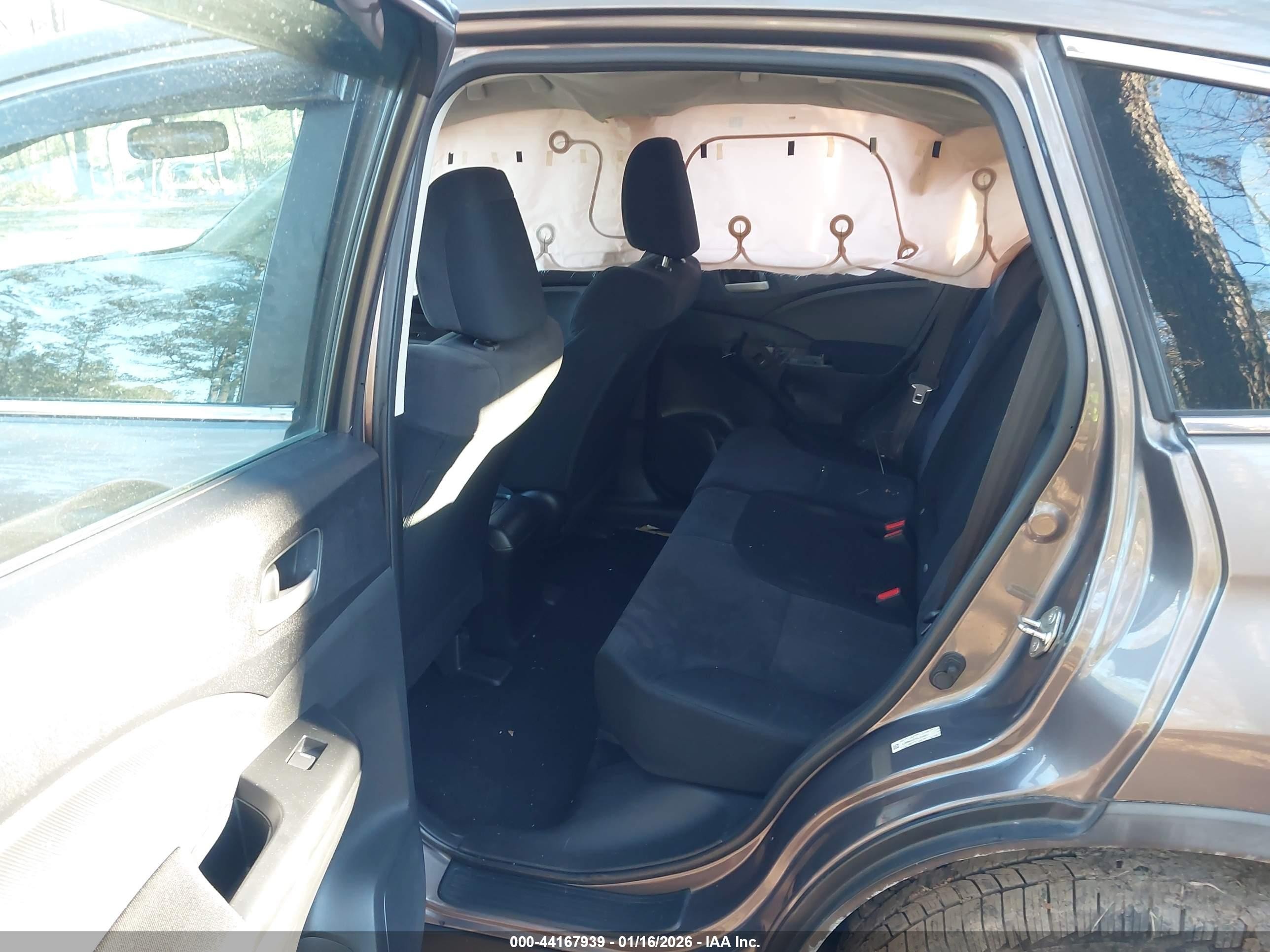 2013 Honda Cr-v Lx Серый vin: 5J6RM4H37DL038907