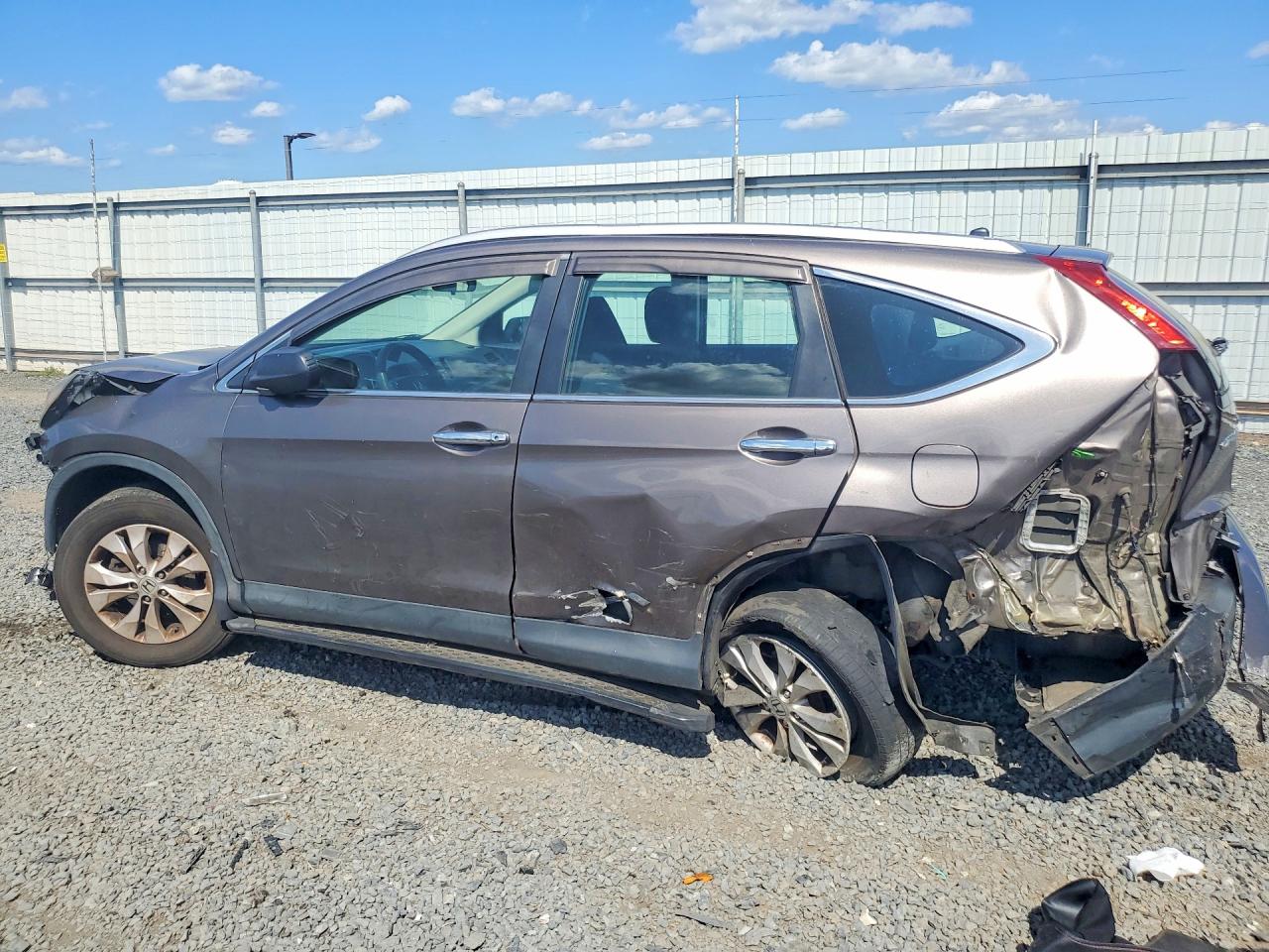 2014 Honda Cr-v Lx Серый vin: 5J6RM4H37EL019954
