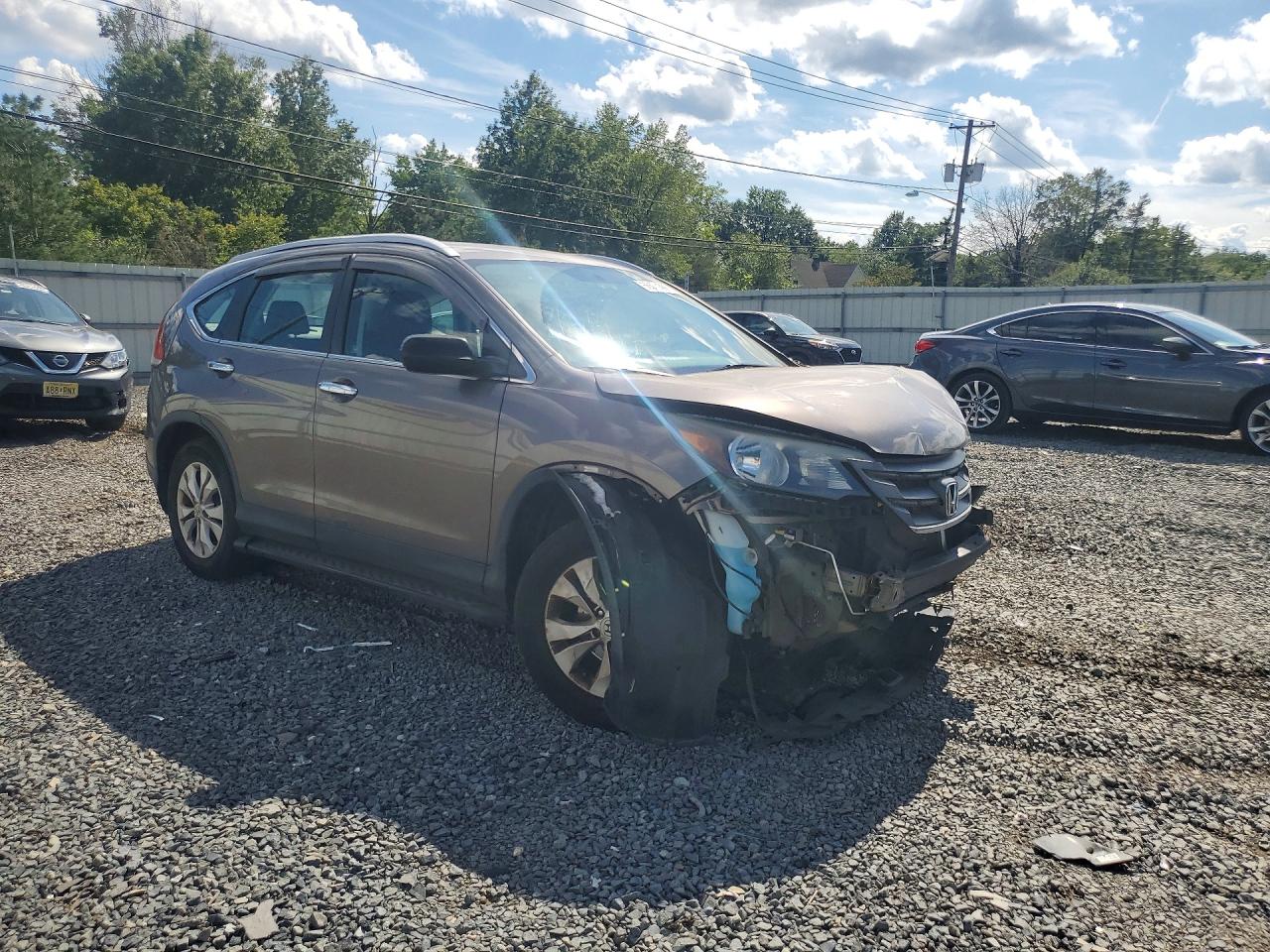 2014 Honda Cr-v Lx Серый vin: 5J6RM4H37EL019954