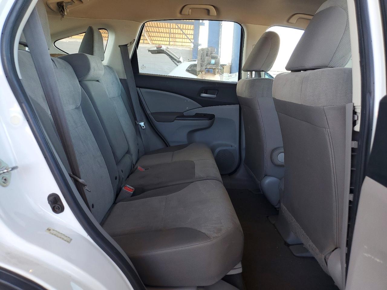 2014 Honda Cr-v Lx White vin: 5J6RM4H37EL041985