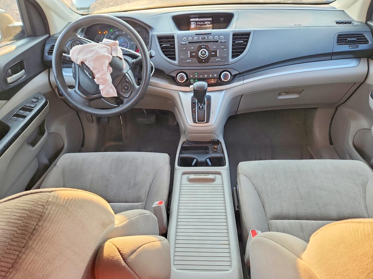 2014 Honda Cr-v Lx Silver vin: 5J6RM4H37EL071276