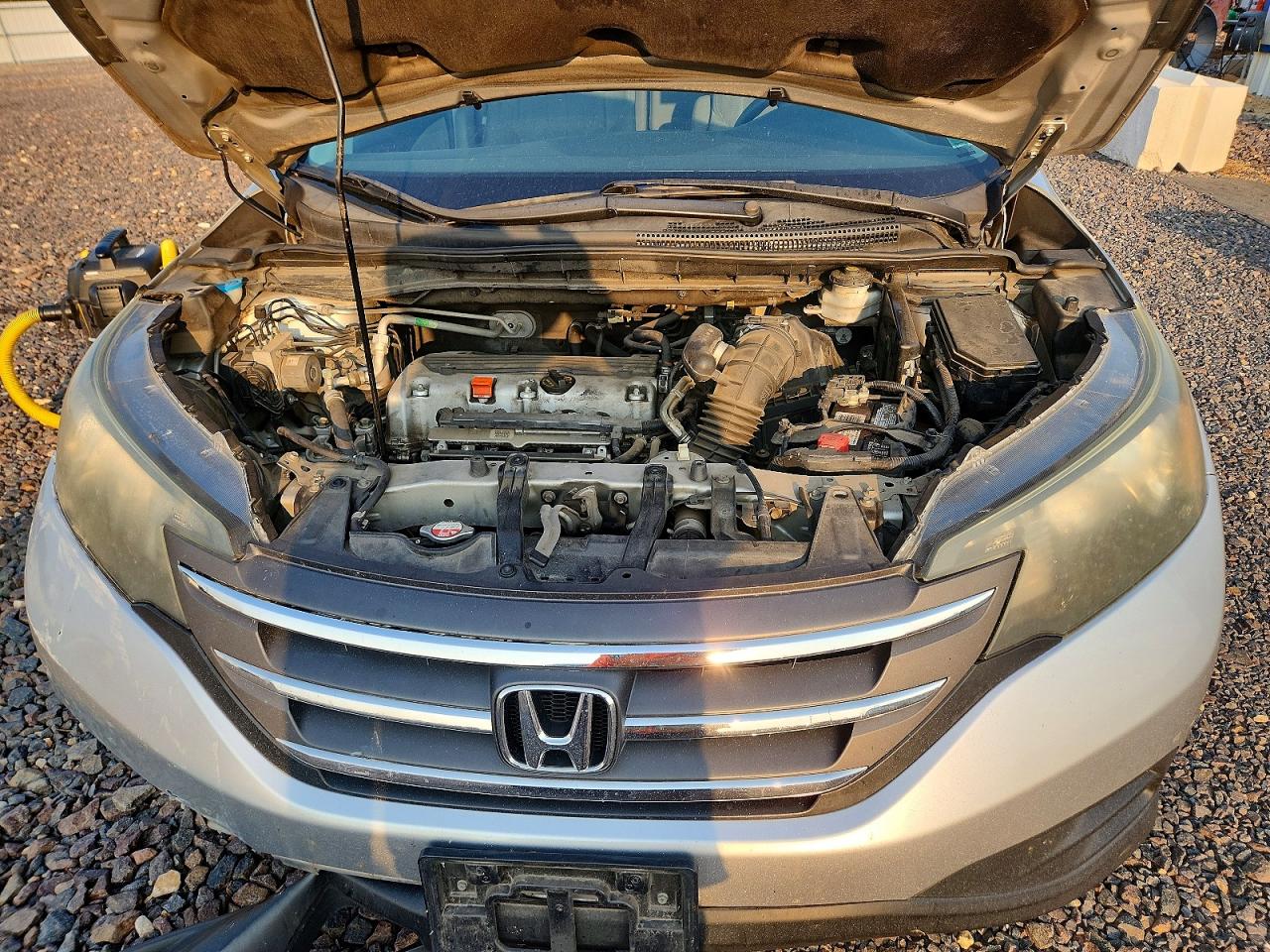 2014 Honda Cr-v Lx Silver vin: 5J6RM4H37EL071276