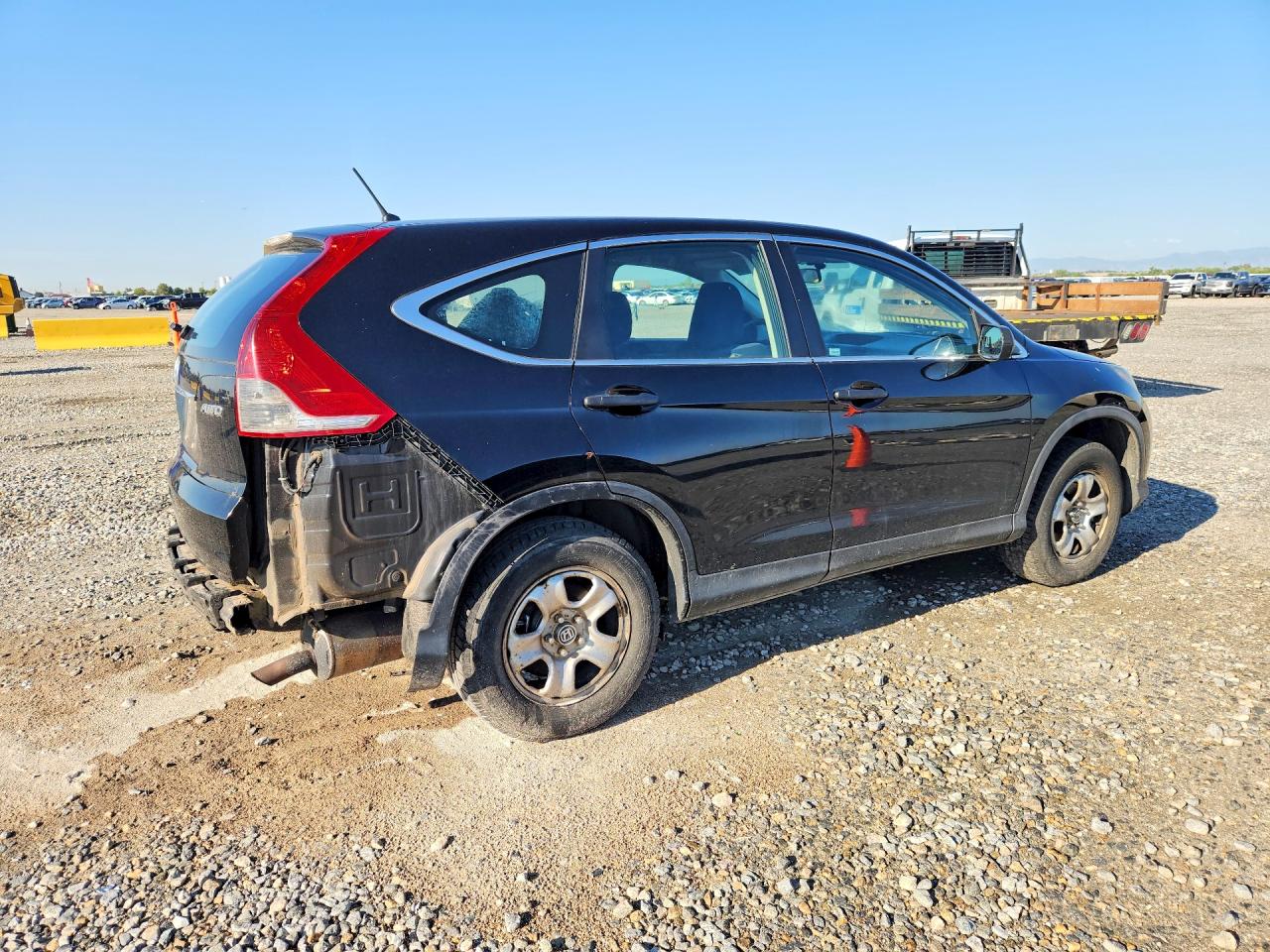 2014 Honda Cr-v Lx Black vin: 5J6RM4H37EL075103