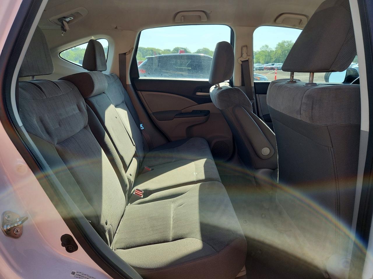 2014 Honda Cr-v Lx White vin: 5J6RM4H37EL077658