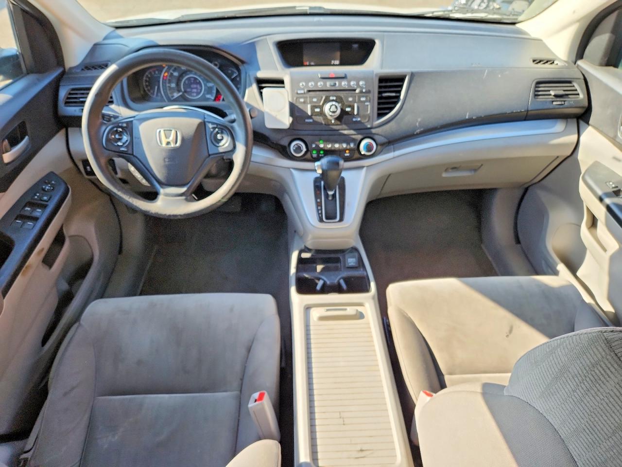 2014 Honda Cr-v Lx White vin: 5J6RM4H37EL077658