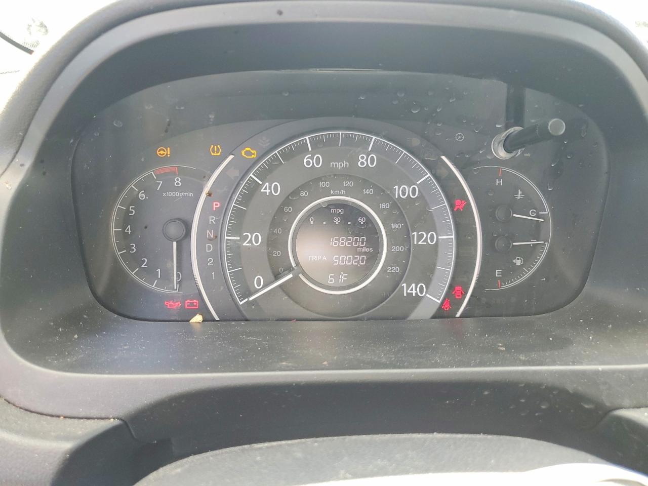 2014 Honda Cr-v Lx Blue vin: 5J6RM4H37EL091608