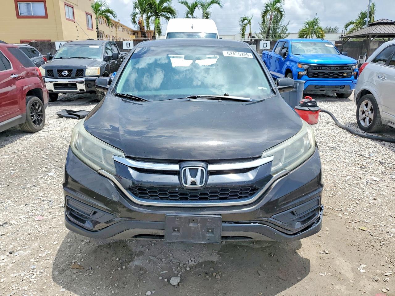 2015 Honda Cr-v Lx Коричневый vin: 5J6RM4H37FL026887