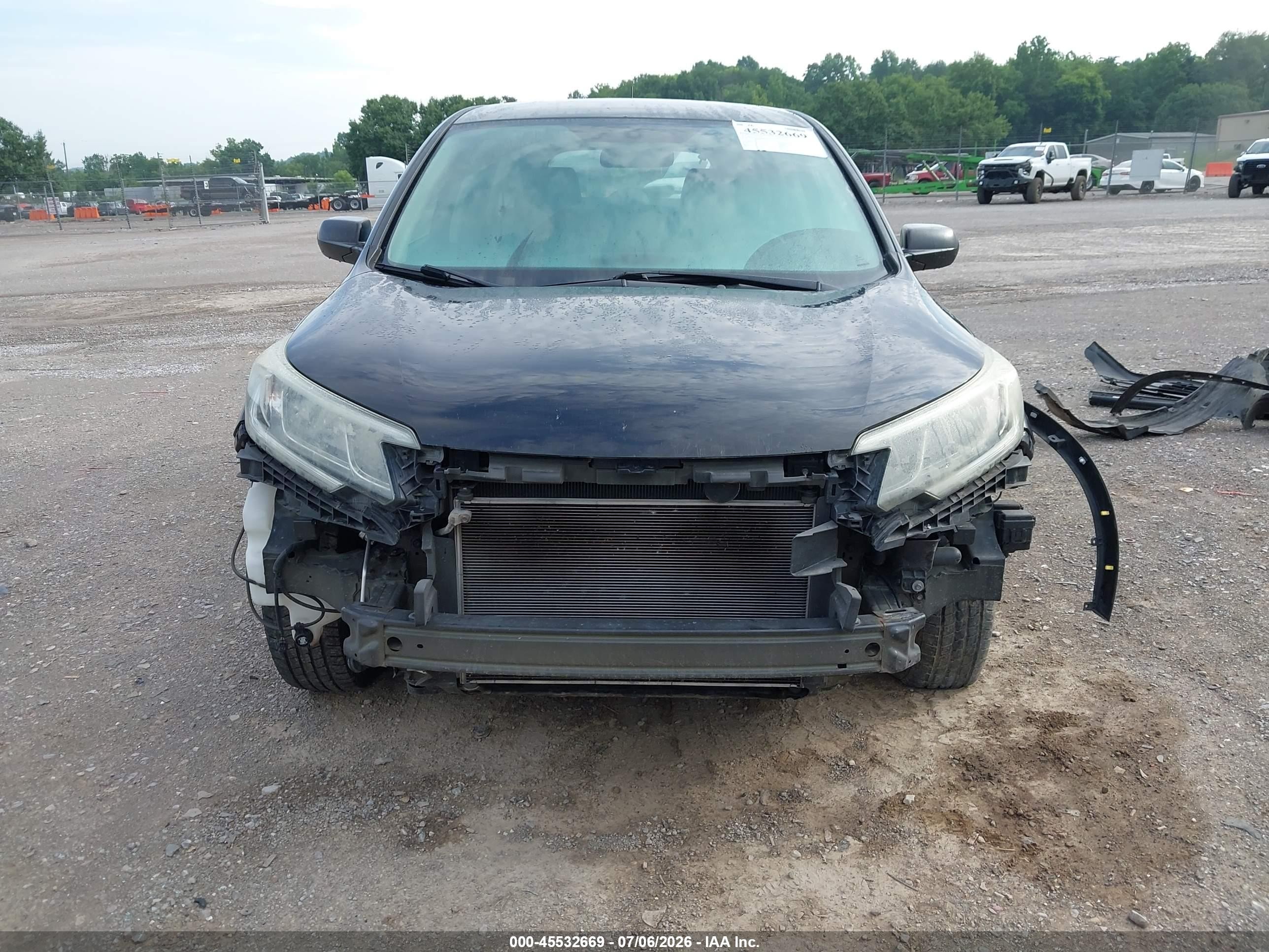 2015 Honda Cr-v Lx Черный vin: 5J6RM4H37FL061381