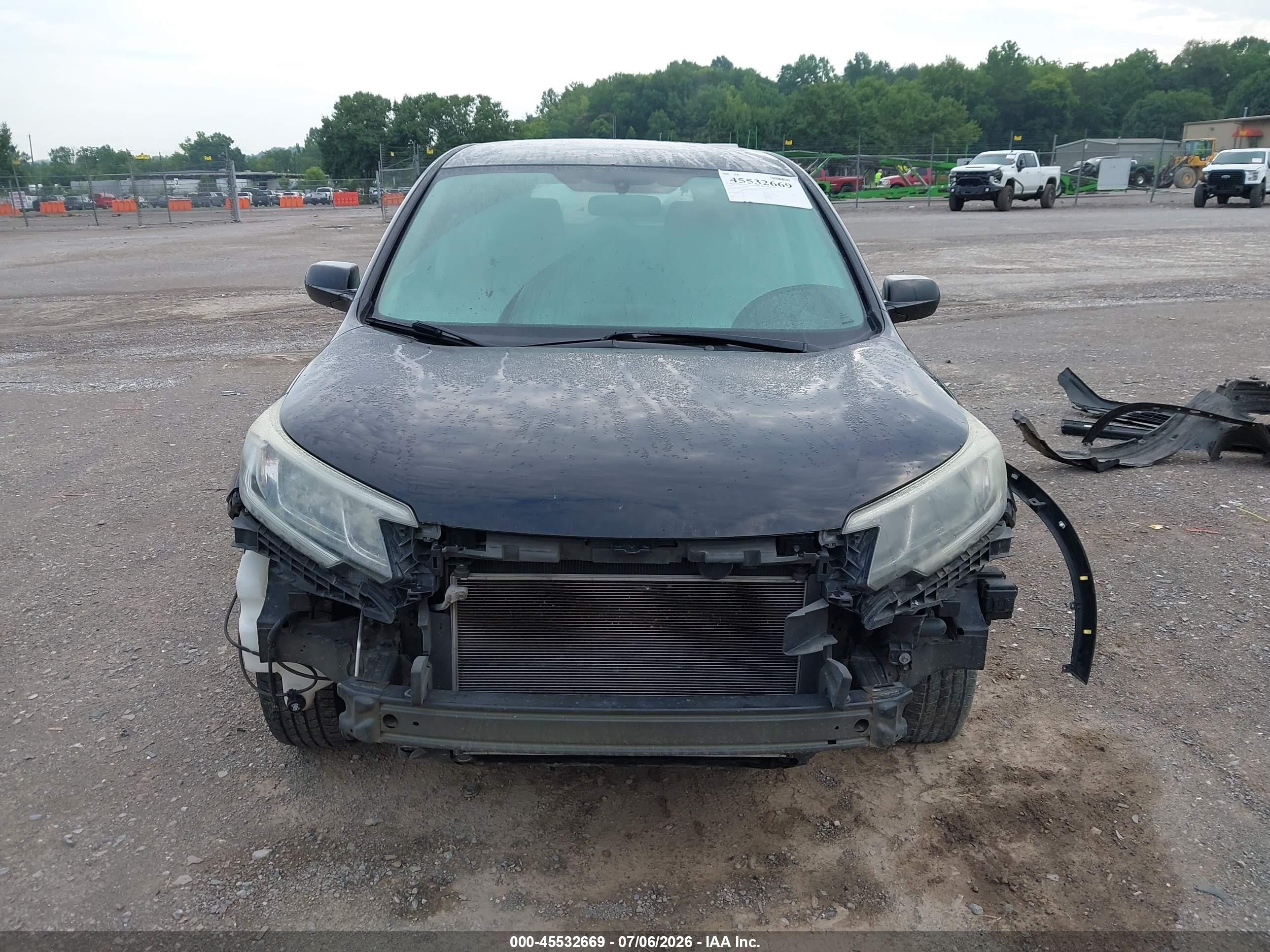 2015 Honda Cr-v Lx Черный vin: 5J6RM4H37FL061381