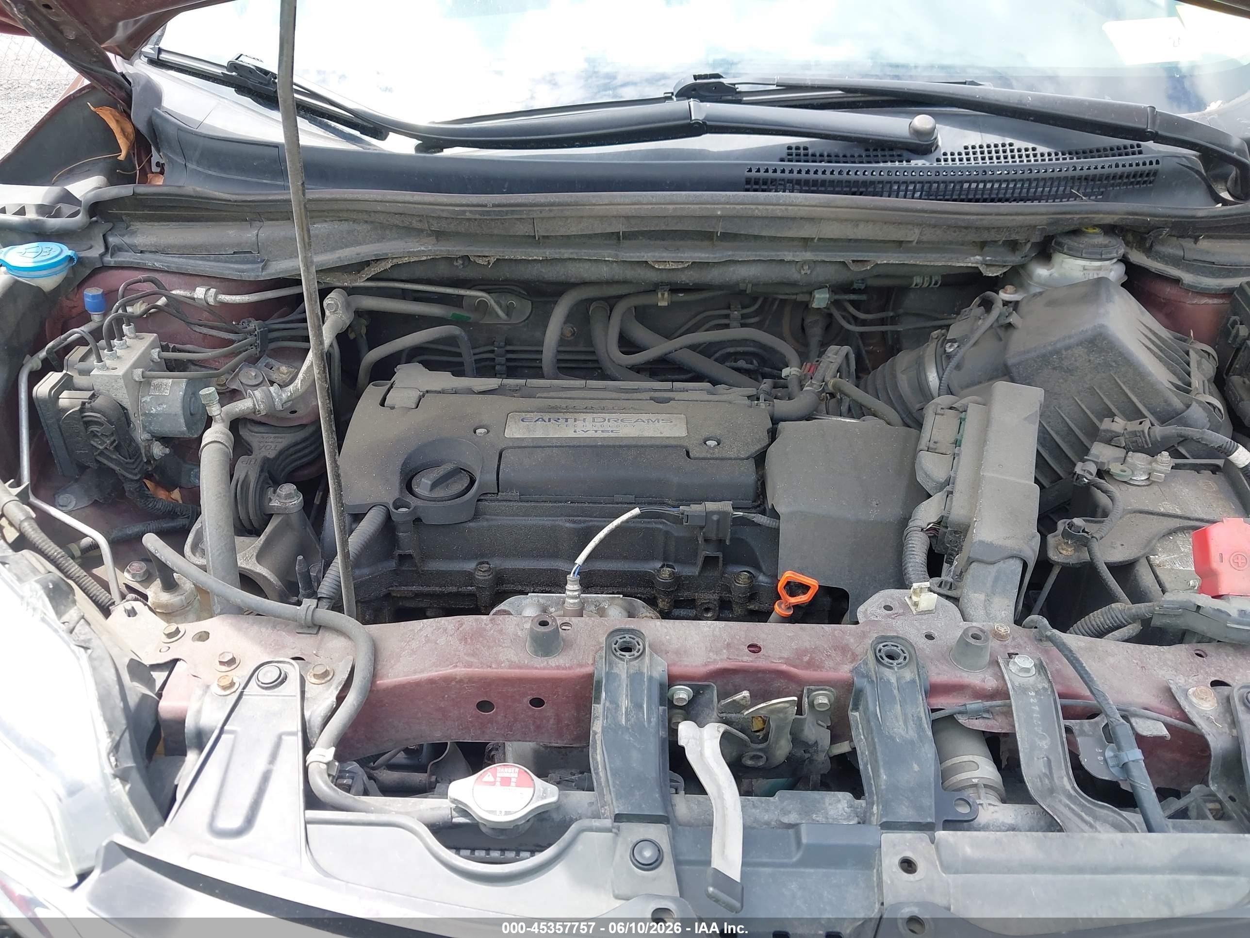 2015 Honda Cr-v Lx Красный vin: 5J6RM4H37FL090203