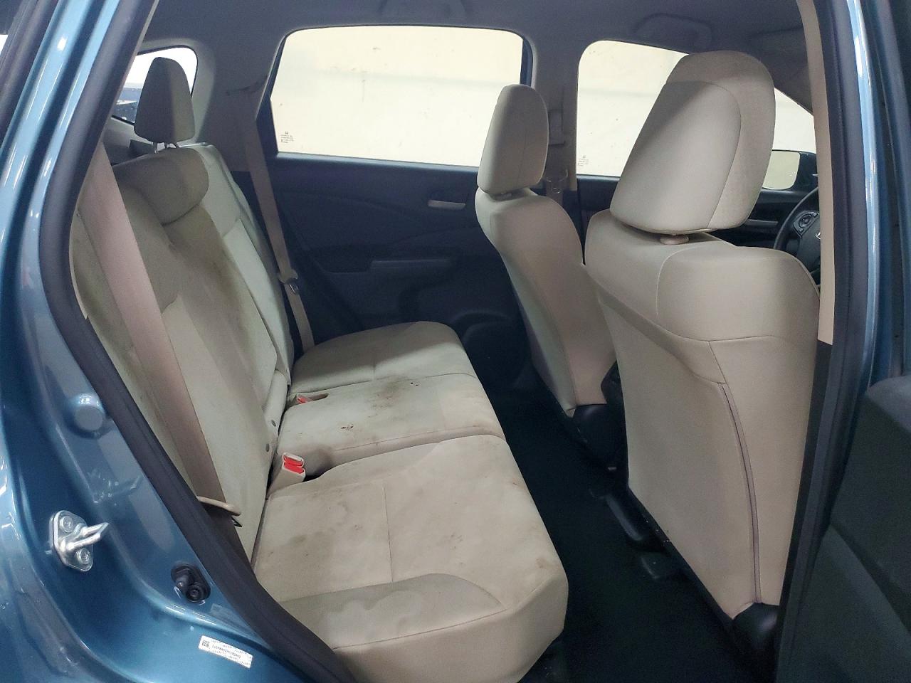 2015 Honda Cr-v Lx Blue vin: 5J6RM4H37FL102463