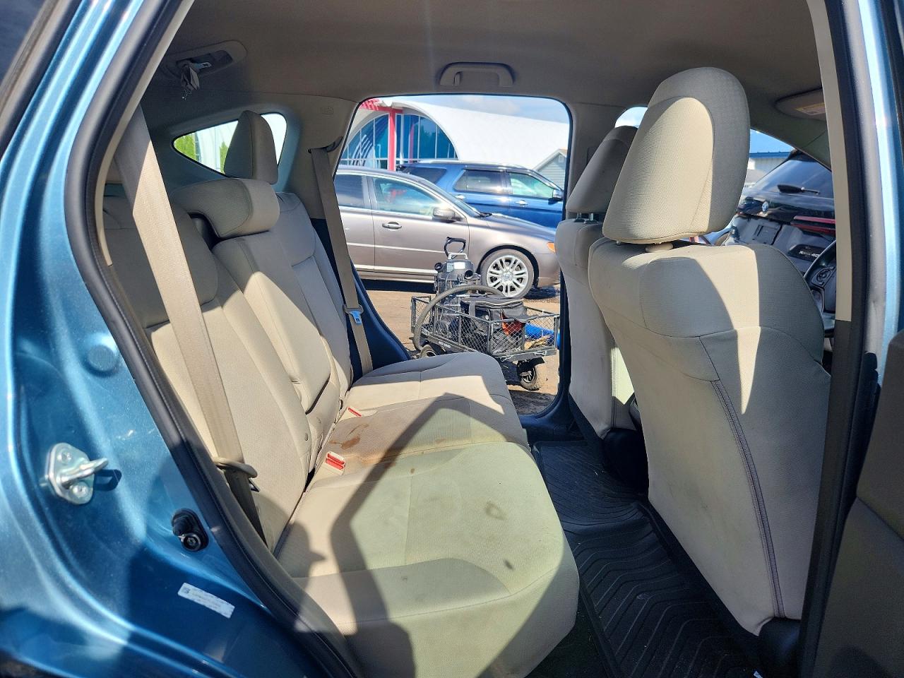 2015 Honda Cr-v Lx Blue vin: 5J6RM4H37FL103600