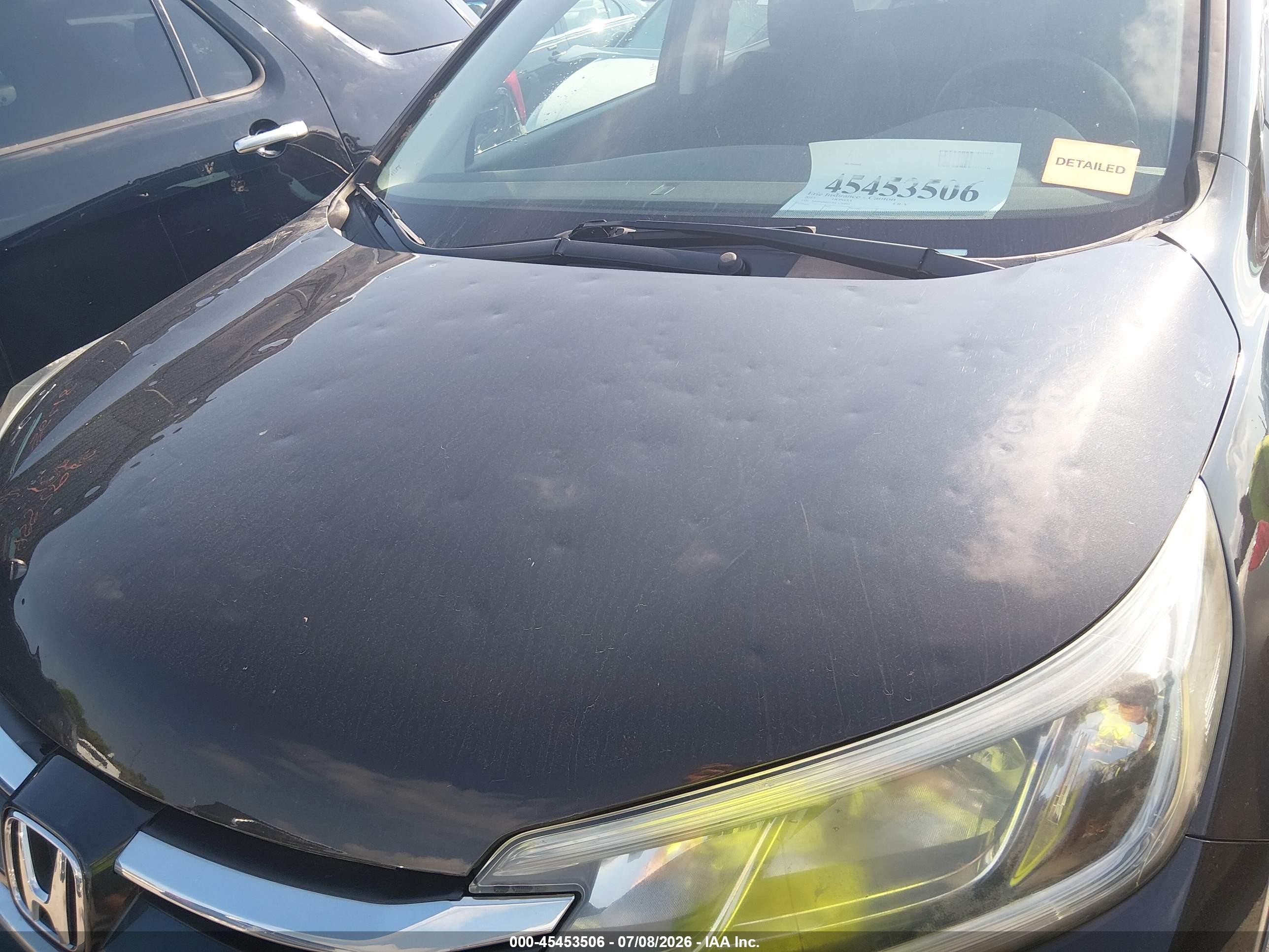 2015 Honda Cr-v Lx Black vin: 5J6RM4H37FL126441