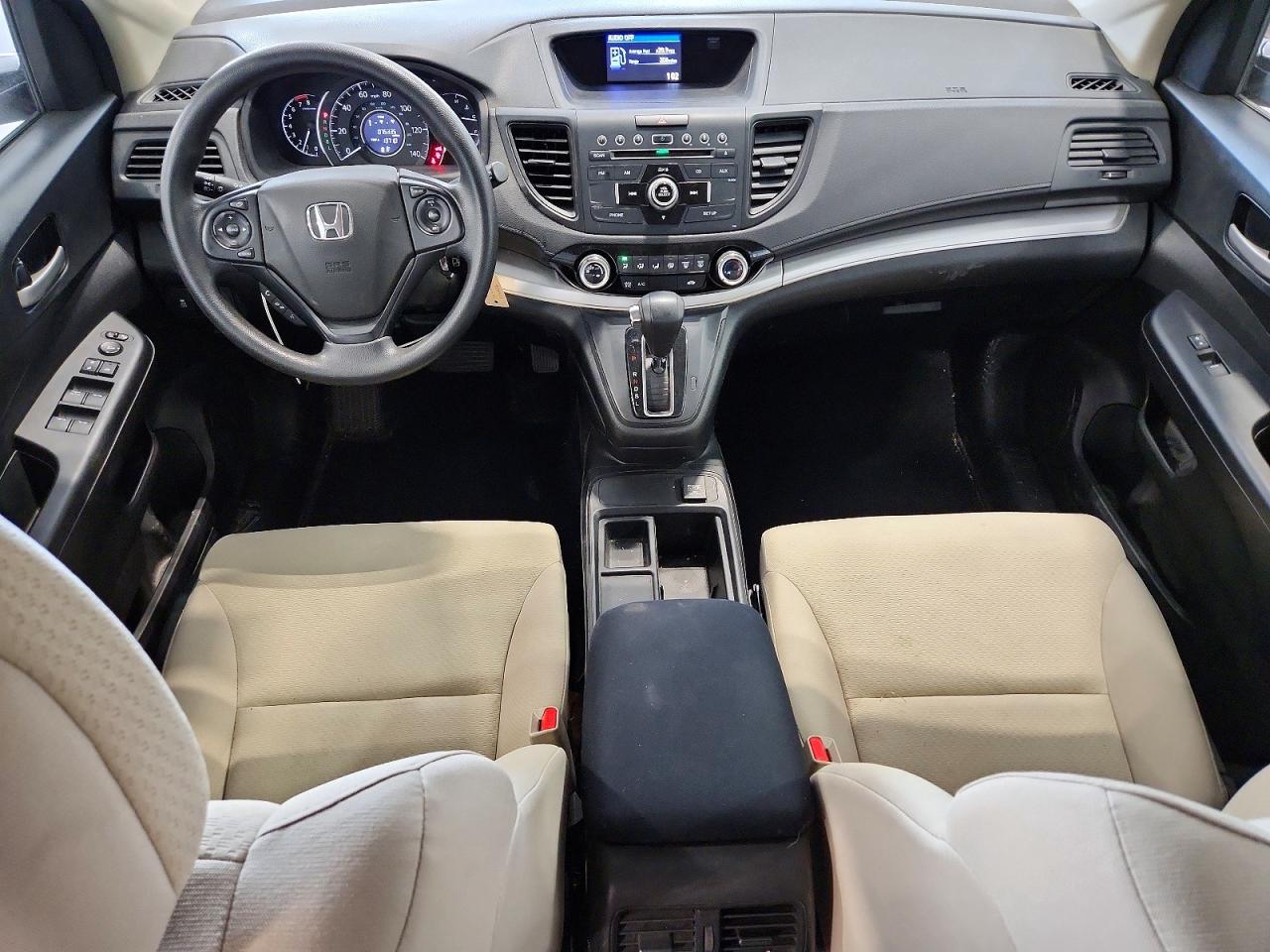 2016 Honda Cr-v Lx White vin: 5J6RM4H37GL014546