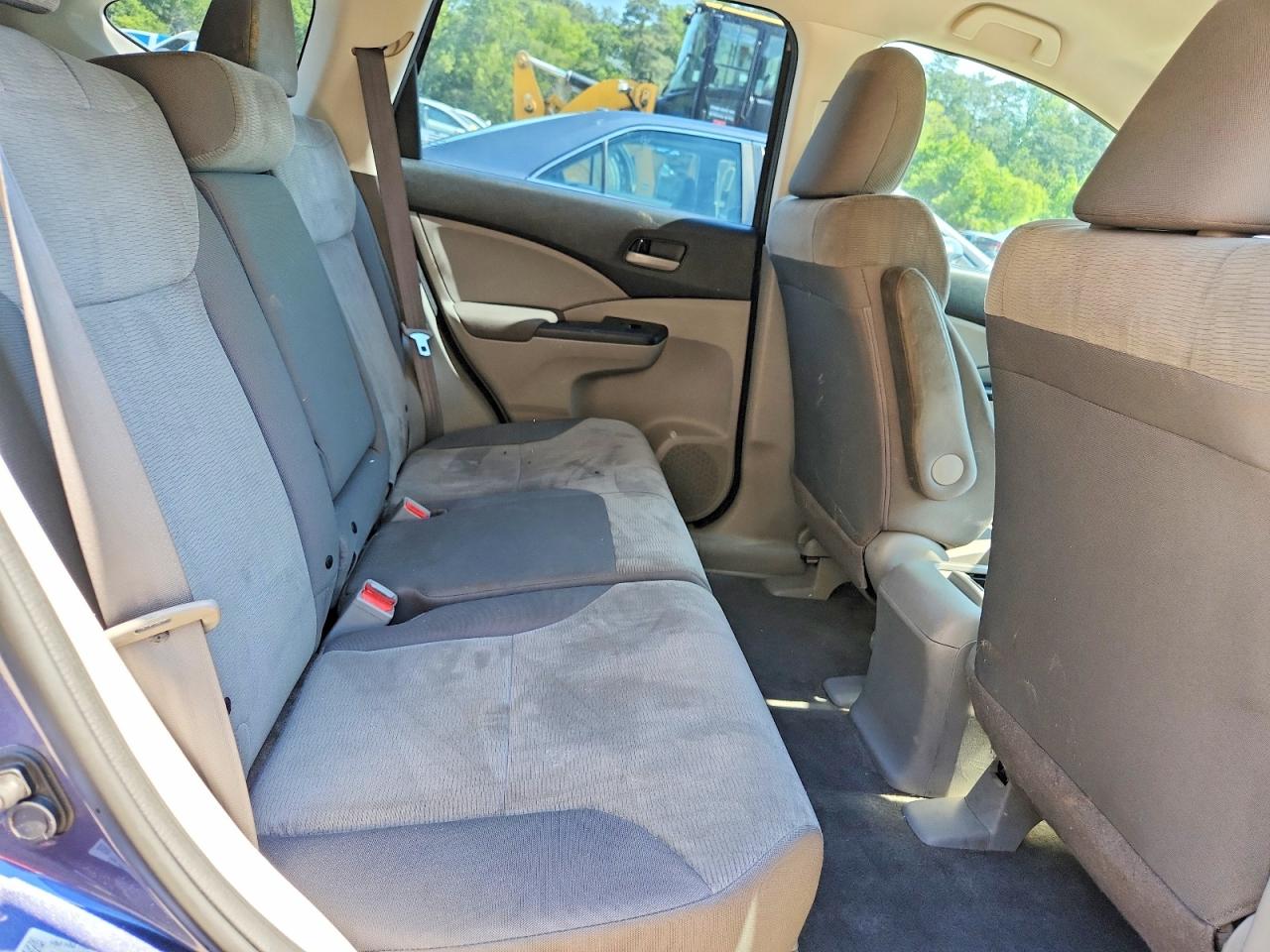 2012 Honda Cr-v Lx Blue vin: 5J6RM4H38CL080257