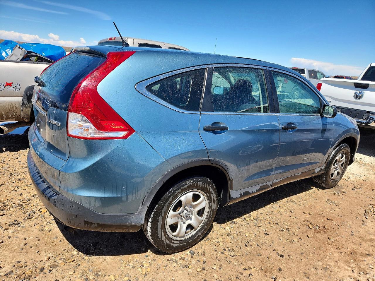 2013 Honda Cr-v Lx Синий vin: 5J6RM4H38DL008086