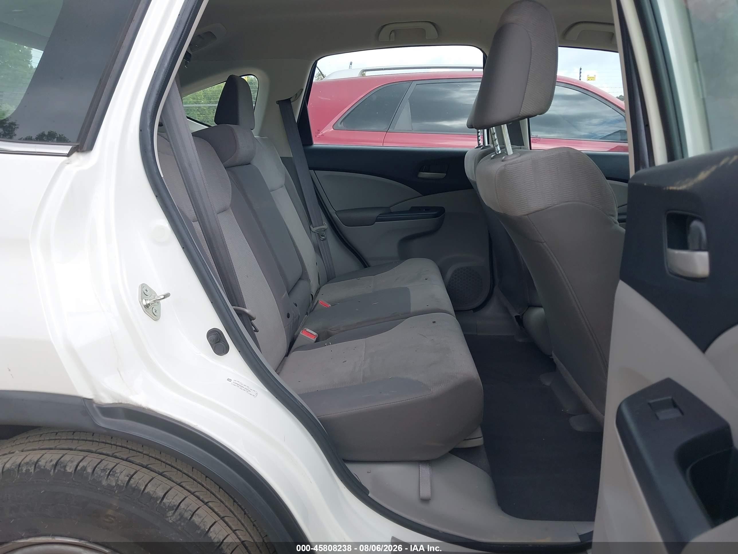 2013 Honda Cr-v Lx Белый vin: 5J6RM4H38DL035790
