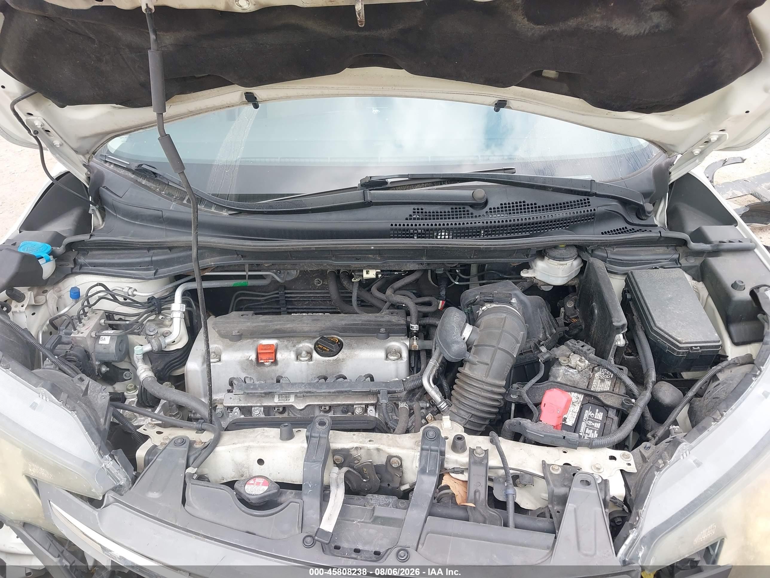 2013 Honda Cr-v Lx Белый vin: 5J6RM4H38DL035790