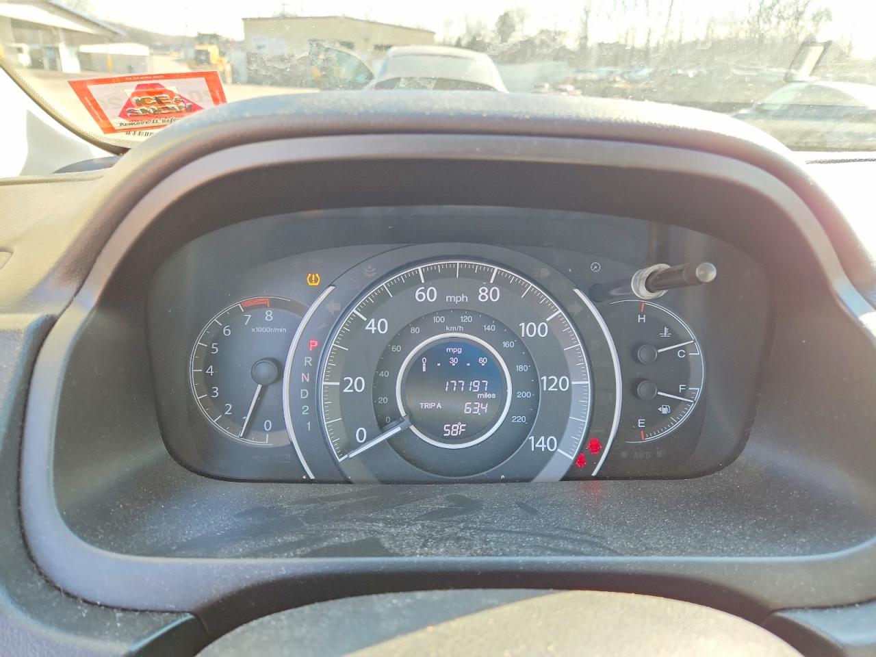 2013 Honda Cr-v Lx Burgundy vin: 5J6RM4H38DL058731