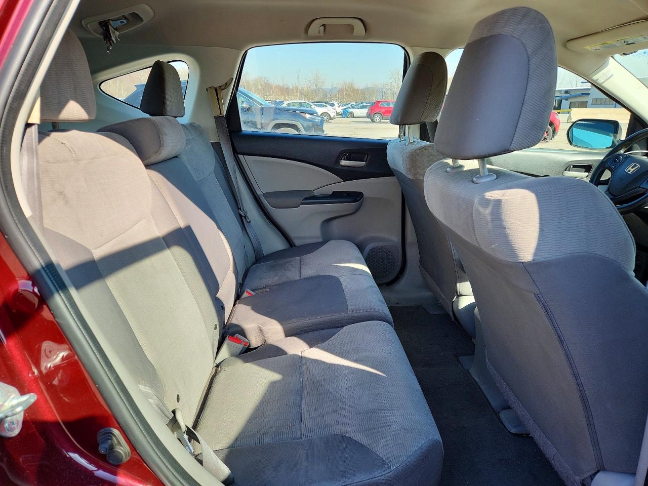 2013 Honda Cr-v Lx Burgundy vin: 5J6RM4H38DL058731