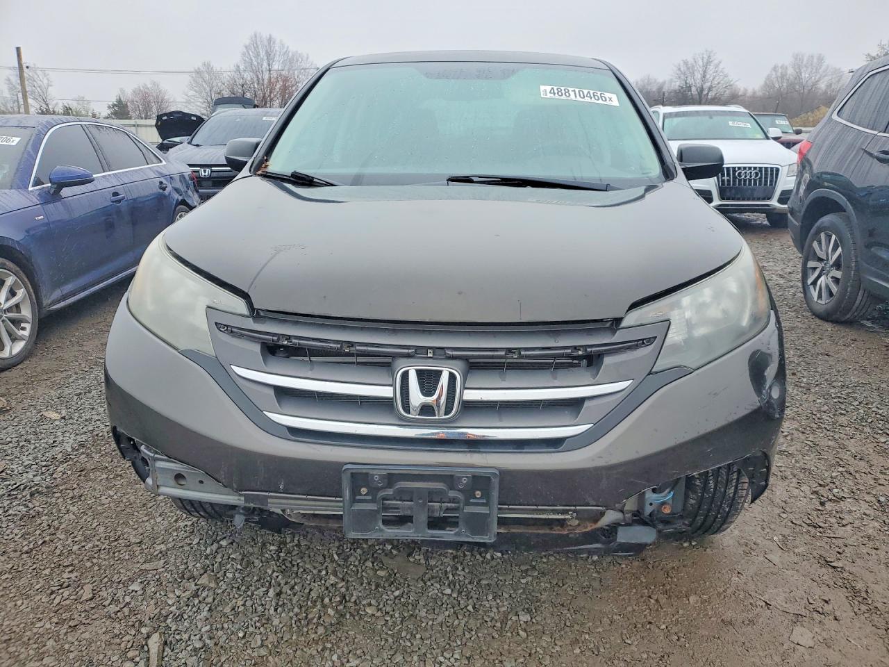 2013 Honda Cr-v Lx Brown vin: 5J6RM4H38DL063430