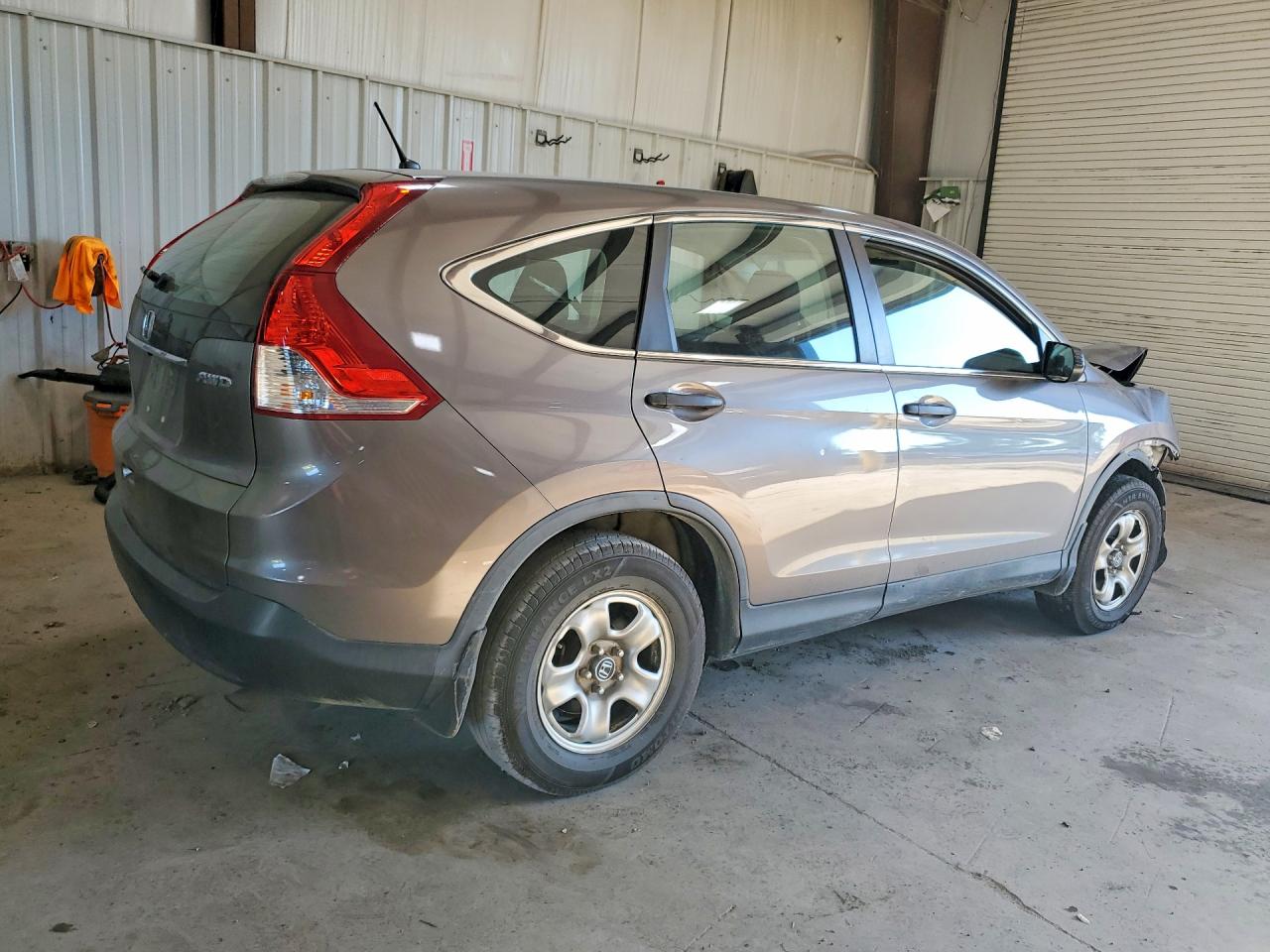 2013 Honda Cr-v Lx Gray vin: 5J6RM4H38DL079966