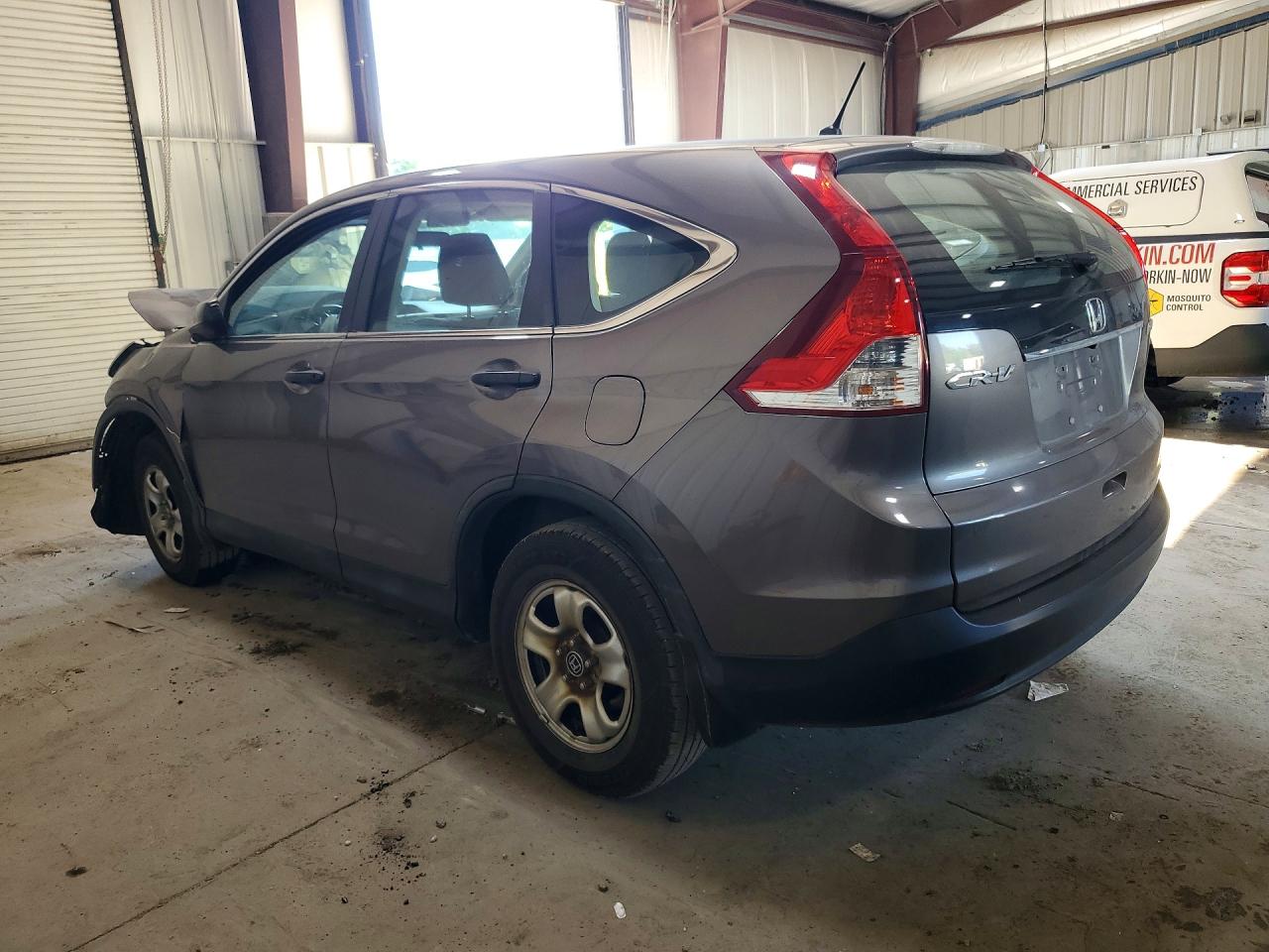 2013 Honda Cr-v Lx Gray vin: 5J6RM4H38DL079966