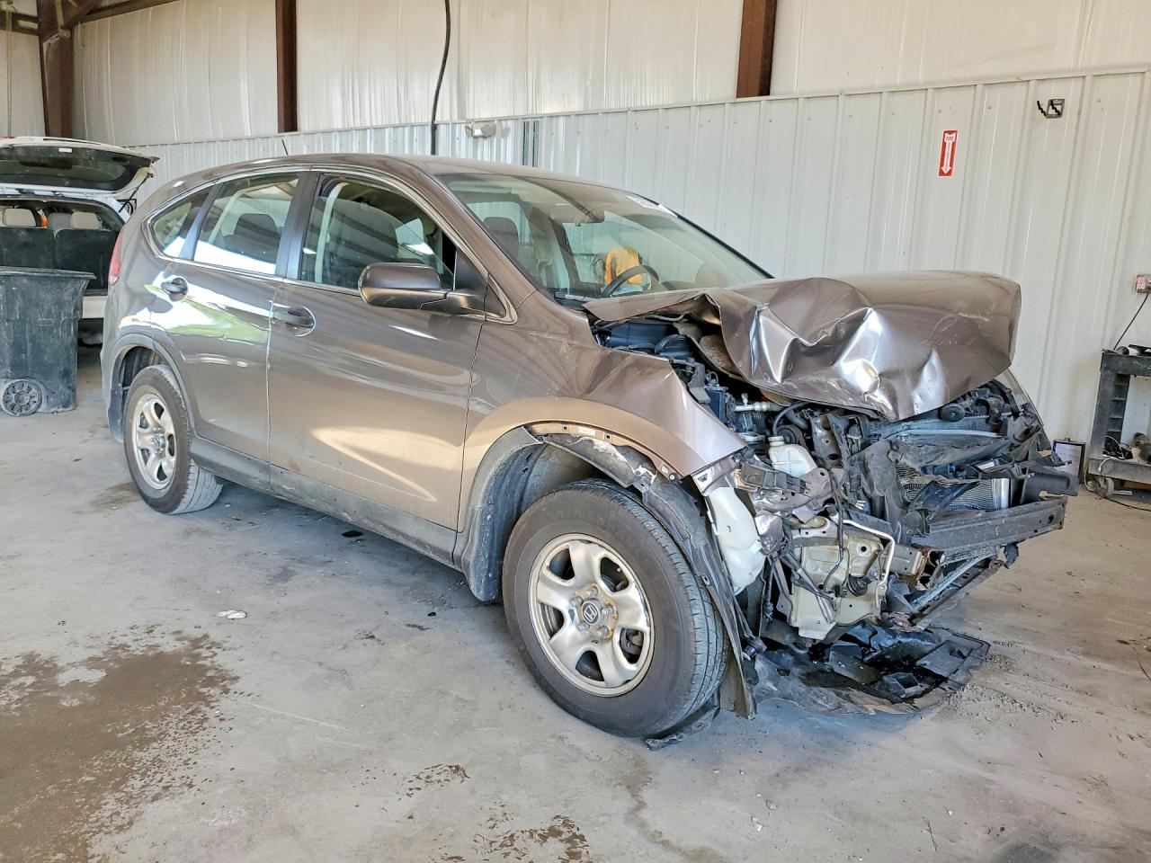 2013 Honda Cr-v Lx Gray vin: 5J6RM4H38DL079966