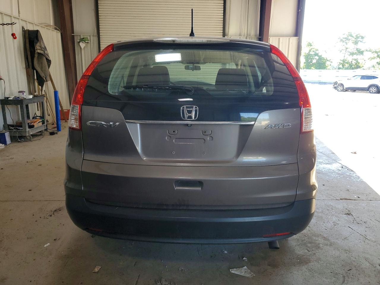 2013 Honda Cr-v Lx Gray vin: 5J6RM4H38DL079966