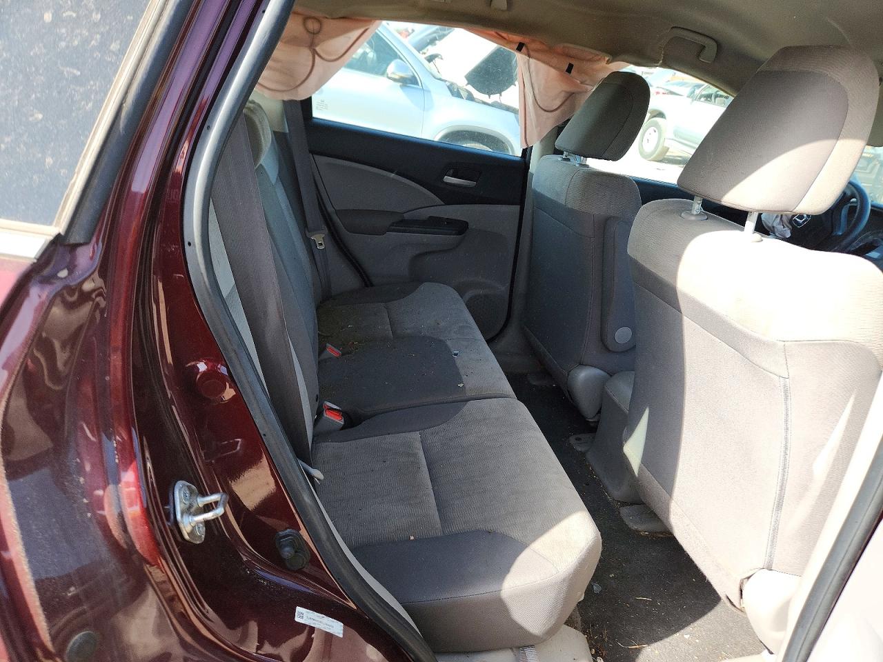 2013 Honda Cr-v Lx Burgundy vin: 5J6RM4H38DL084908