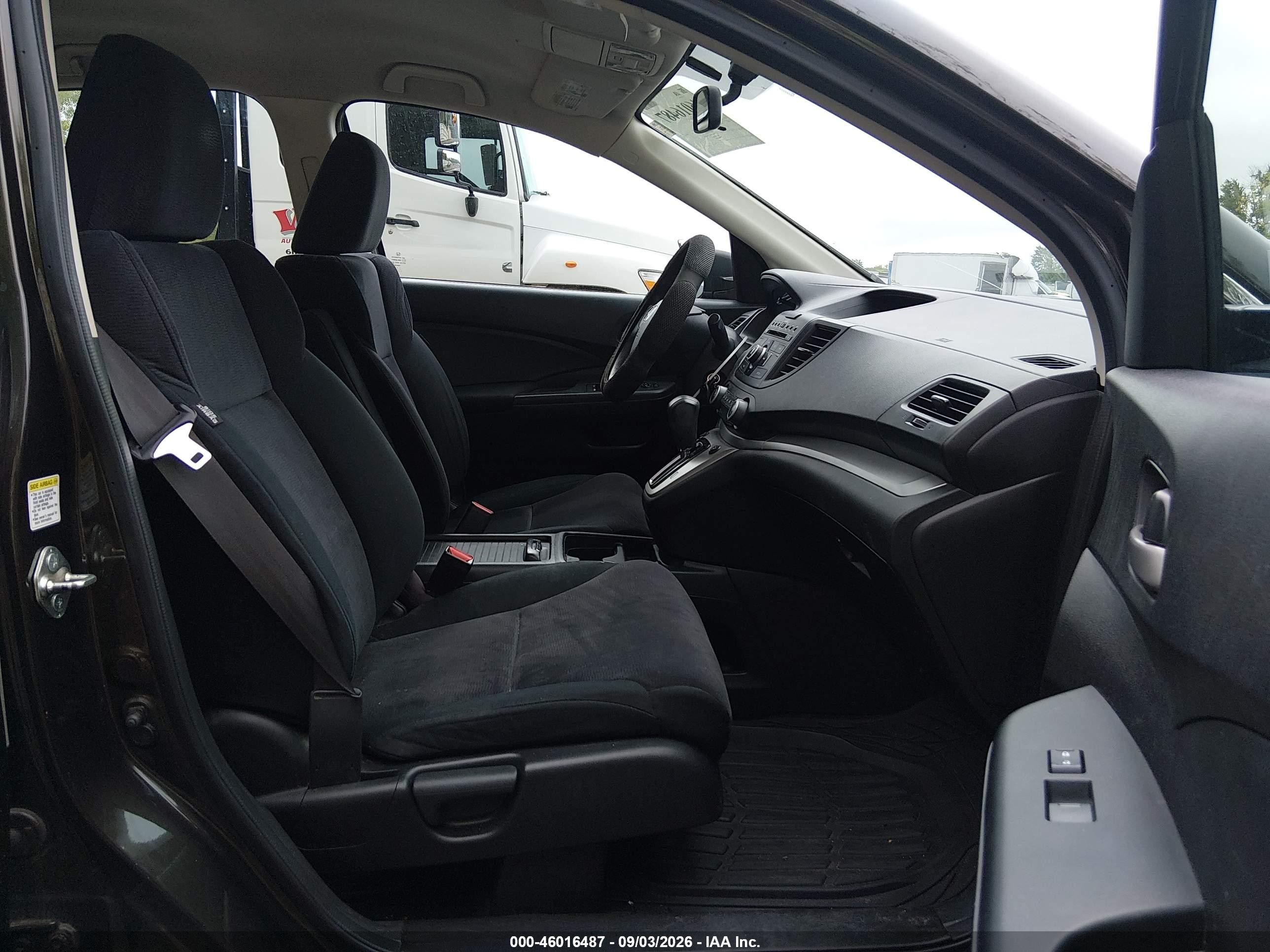 2013 Honda Cr-v Lx Brown vin: 5J6RM4H38DL088103