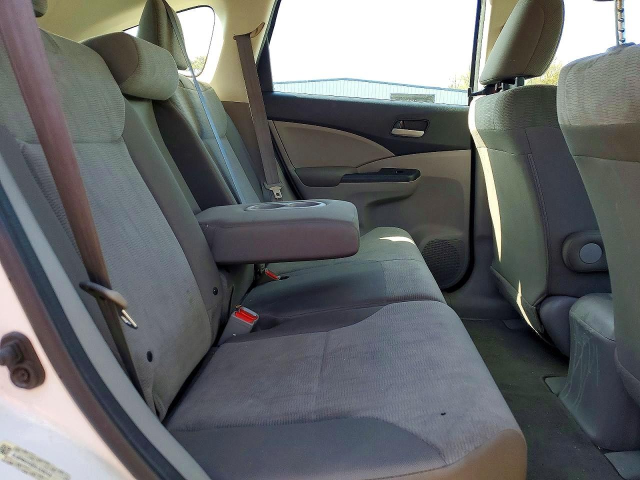 2014 Honda Cr-v Lx White vin: 5J6RM4H38EL036245